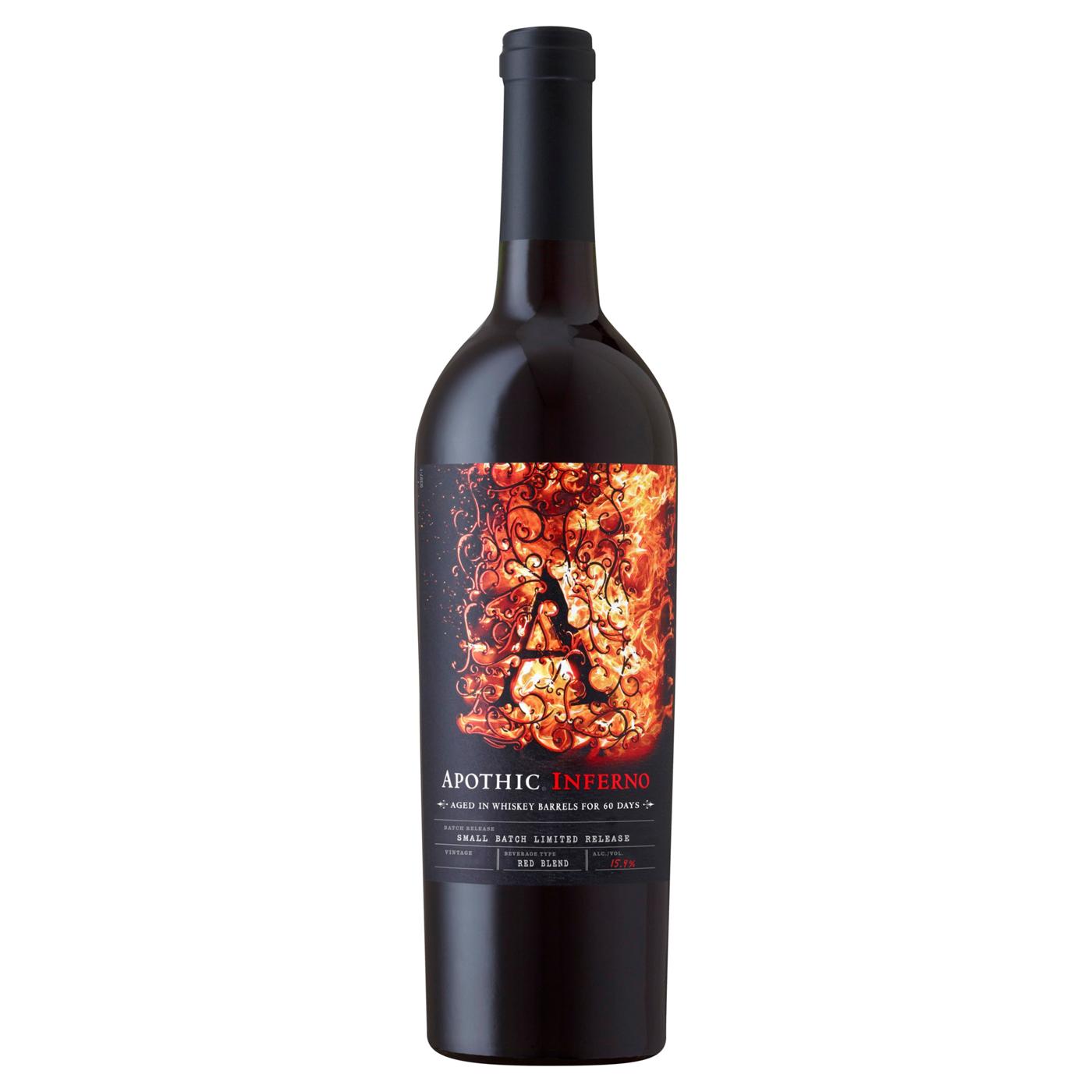 Apothic Inferno Red Blend Red Wine 750ml; image 1 of 2