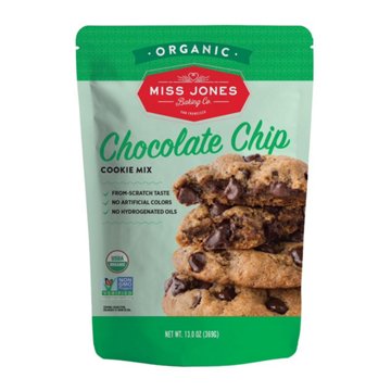 Miss Jones Organic Chocolate Chip Cookie Mix, 13 oz