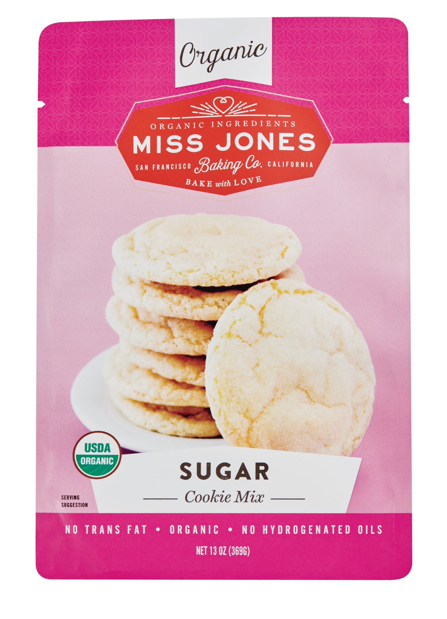 Miss Jones Organic Sugar Cookie Mix Shop Baking Mixes At H E B