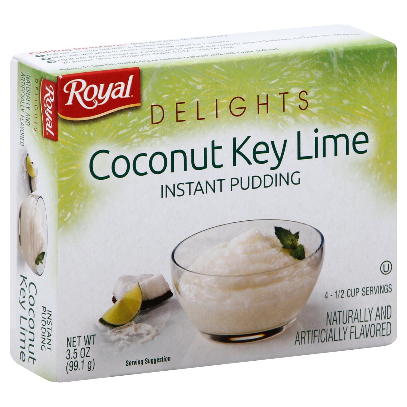 Royal Delights Coconut Key Lime Instant Pudding Shop Pudding & Gelatin Mix at HEB
