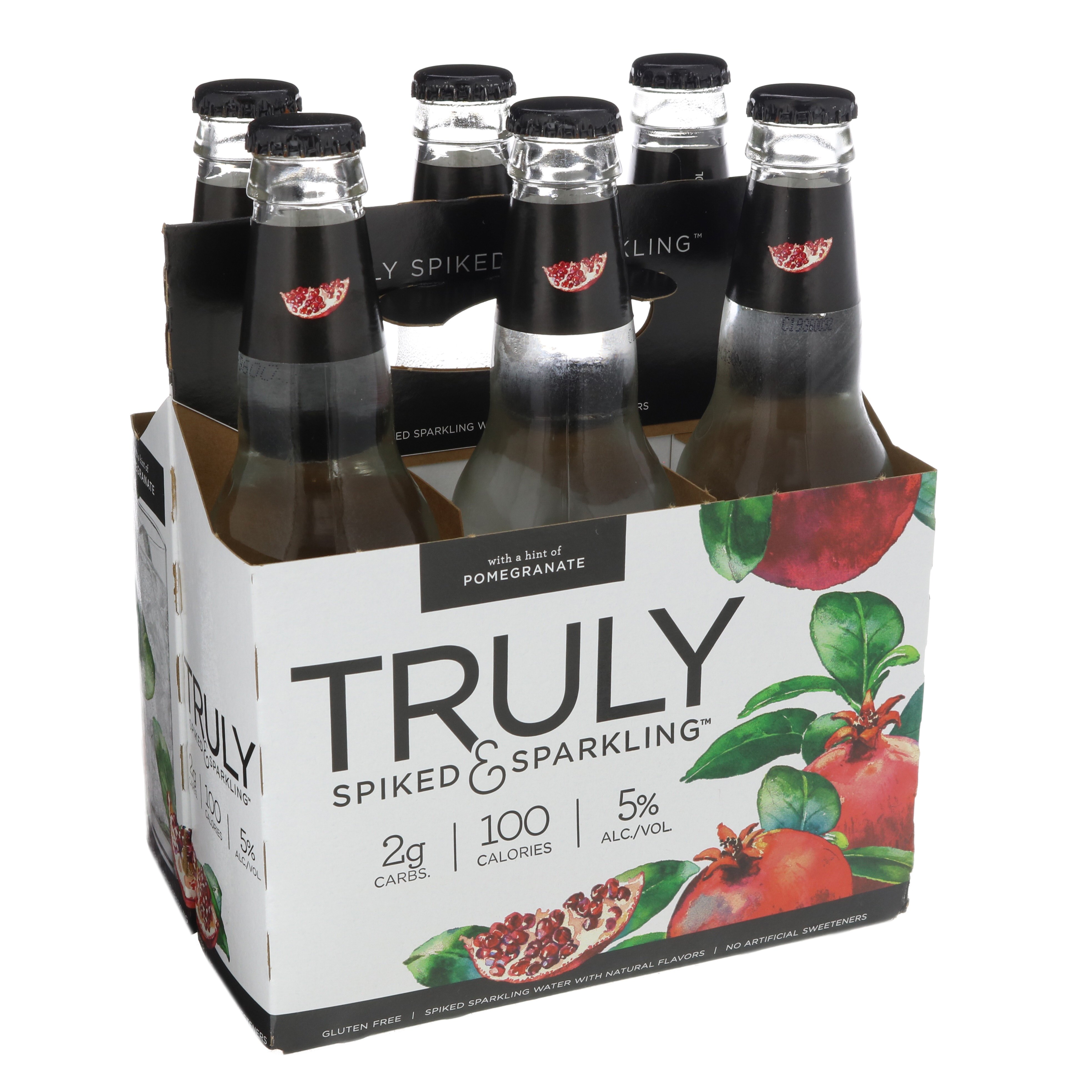 Truly Hard Seltzer Water Pomegranate - Shop Malt Beverages & Coolers at