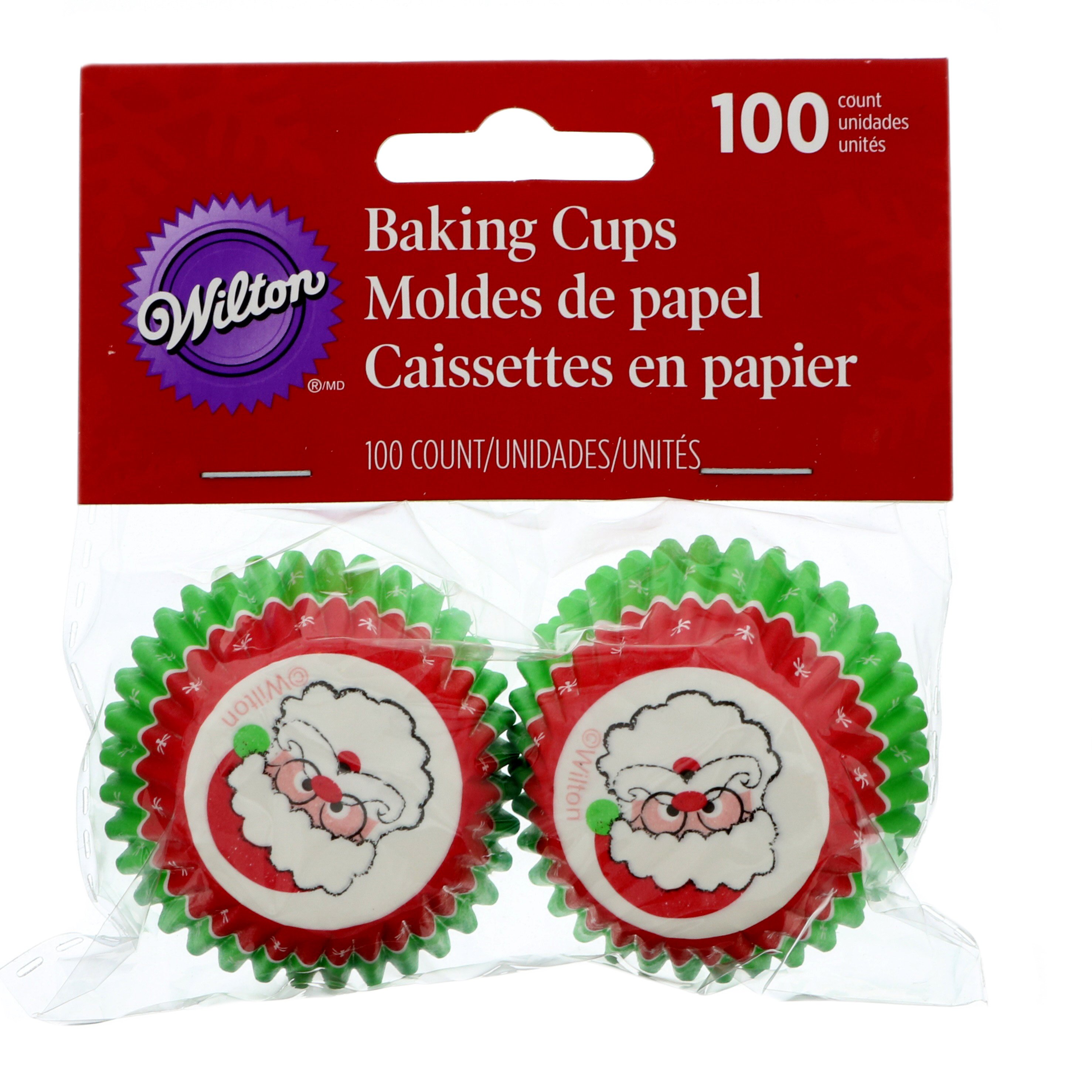 Wilton Santa Mini Cupcake Liners Shop Baking paper & liners at HEB