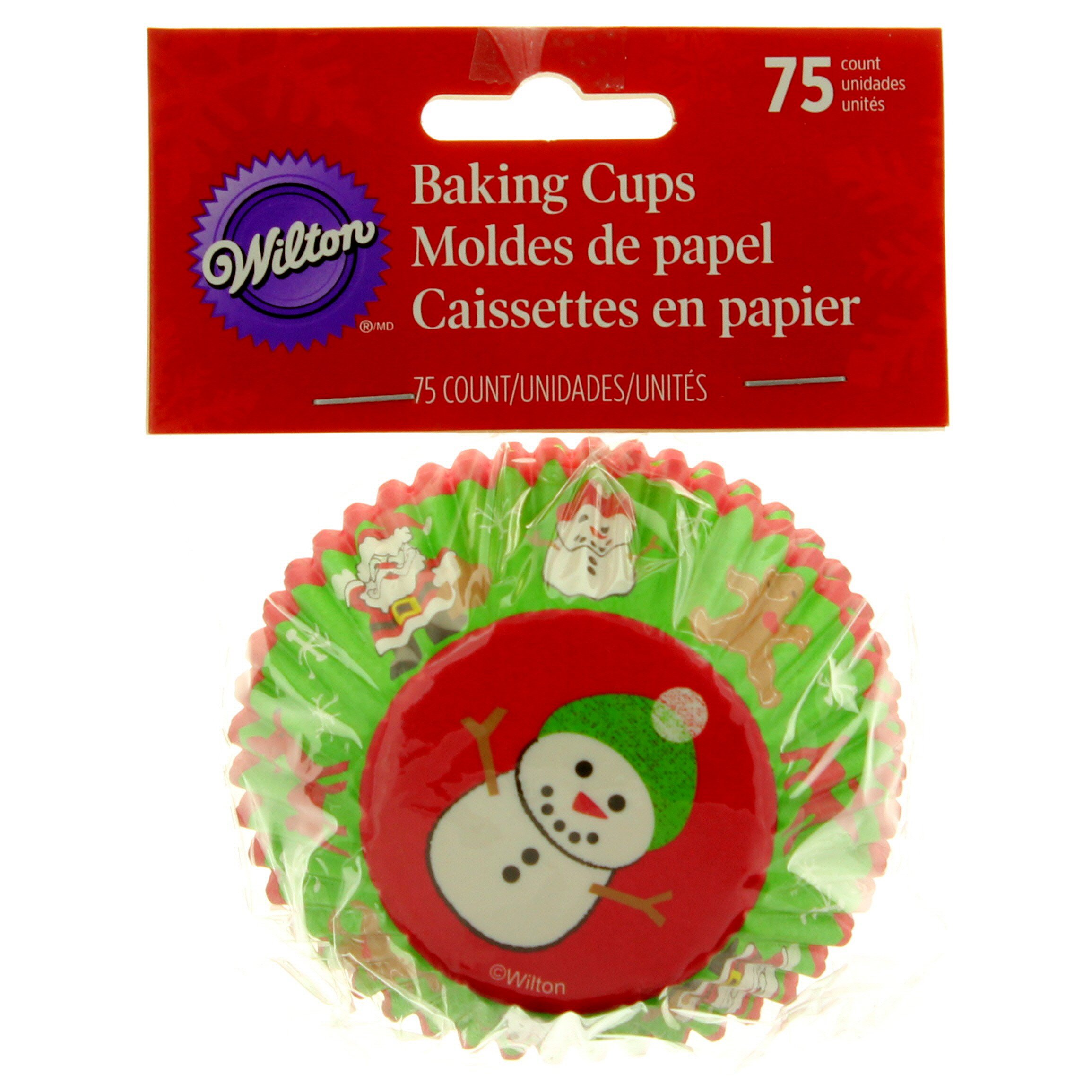 WIlton Snowman Cupcake Liners Shop Baking Paper & Liners at HEB