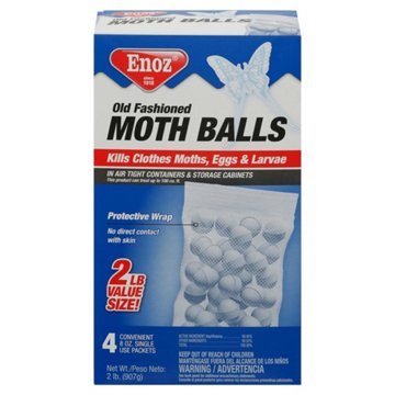 Enoz Old Fashion Moth Balls, 4 pk