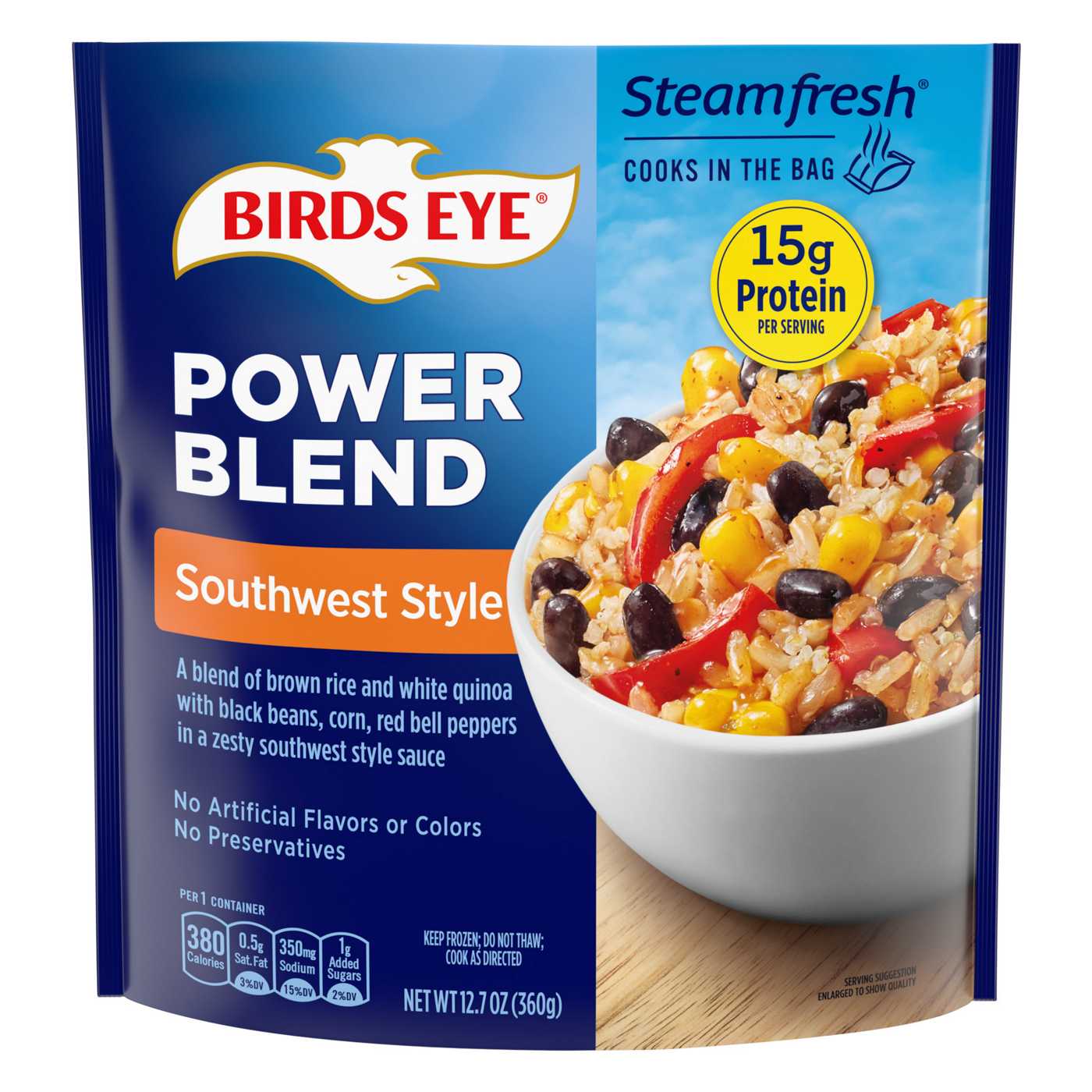 Birds Eye Frozen Steamfresh Southwest-Style Power Blend; image 1 of 2