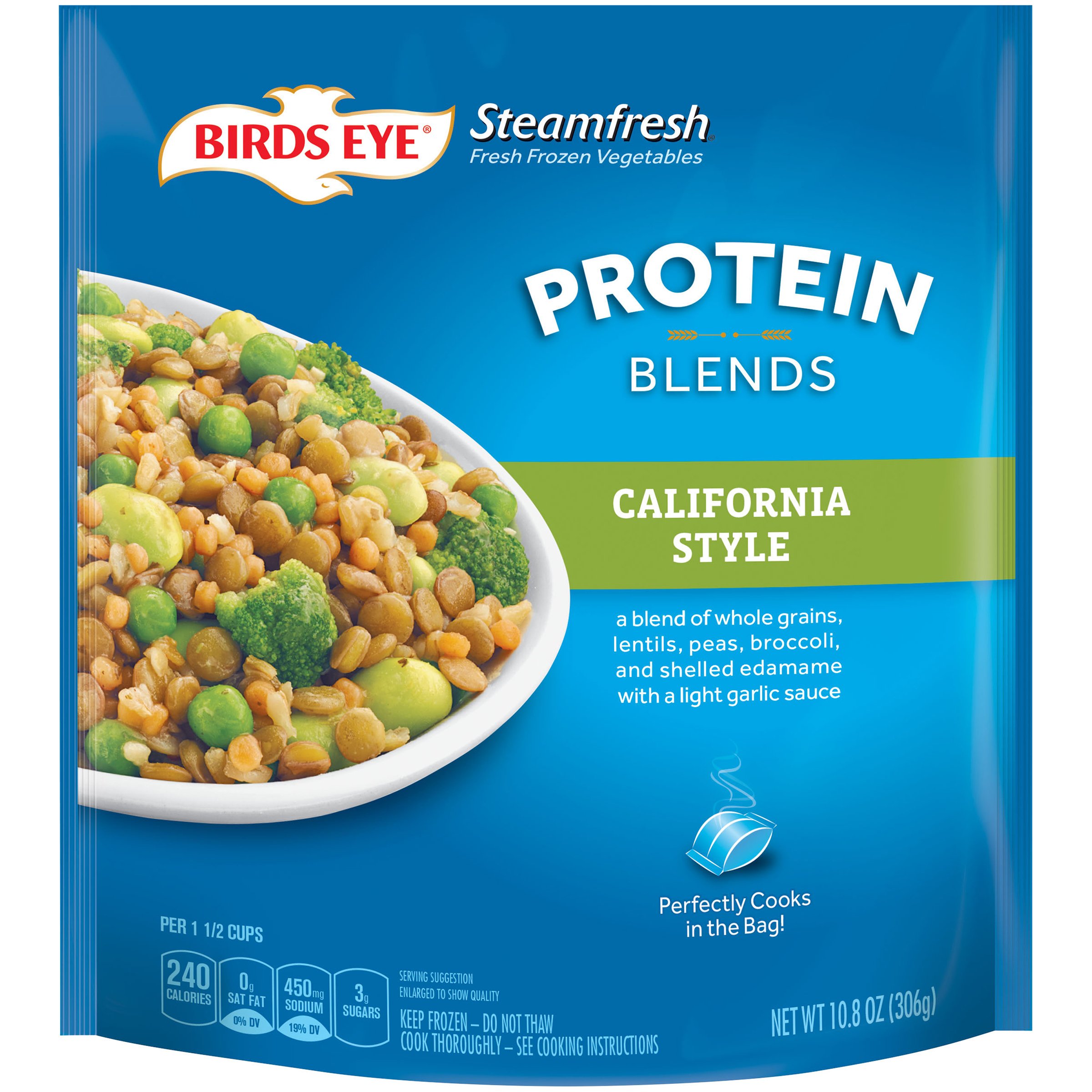 Birds Eye Steamfresh Protein Blends California Style - Shop Entrees