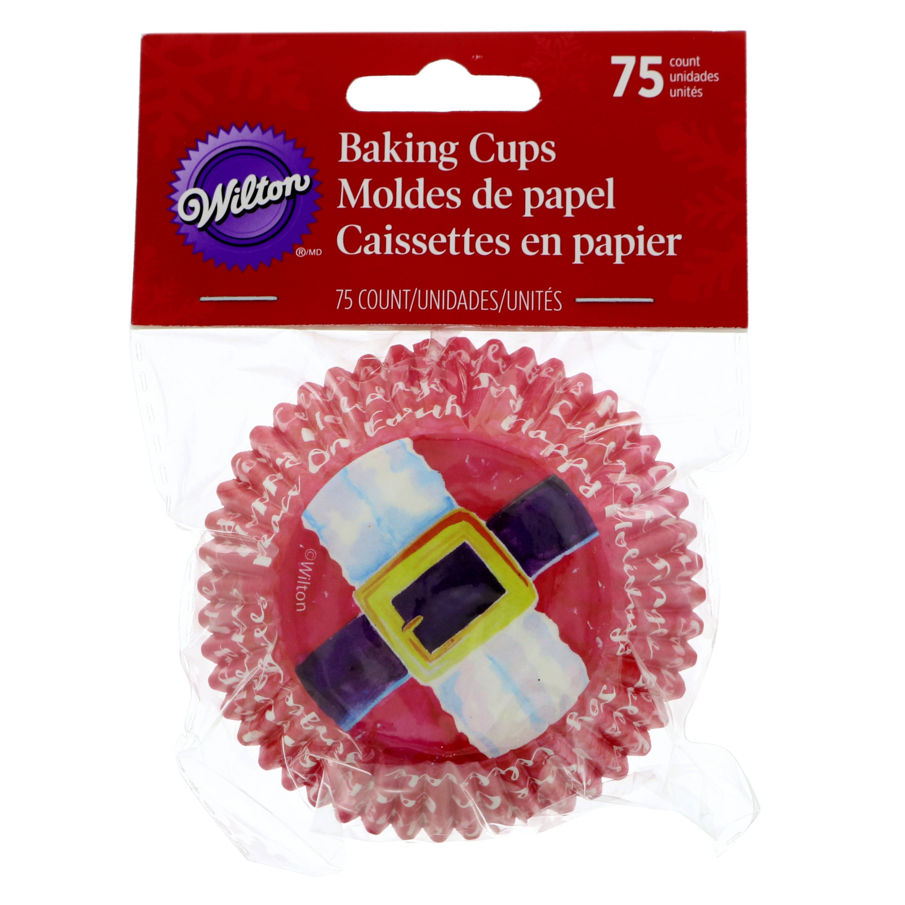 Wilton Santa Belt Cupcake Liners Shop Baking Paper & Liners at HEB