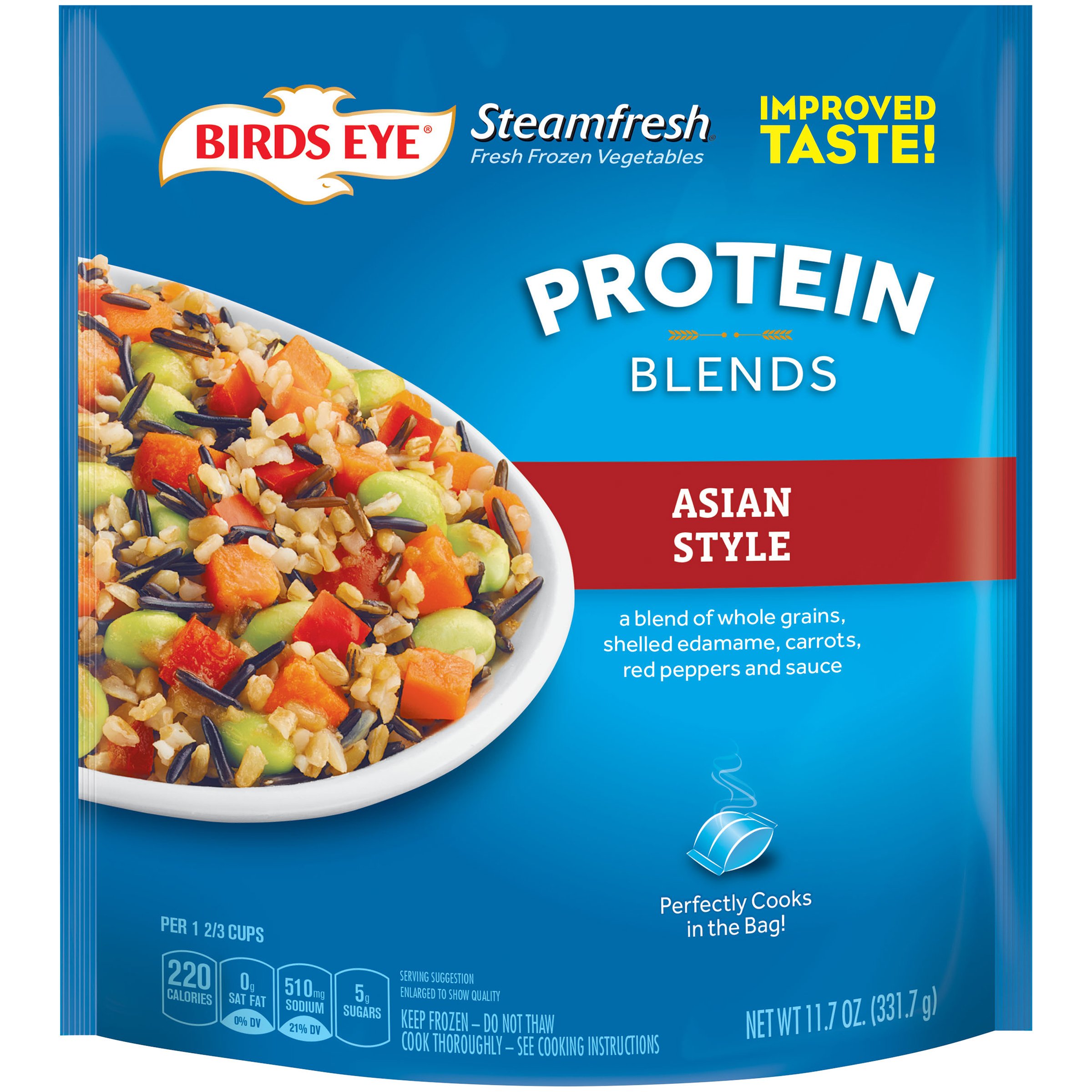 Birds Eye Steamfresh Lightly Seasoned Asian Medley - Shop Mixed Vegetables  at H-E-B