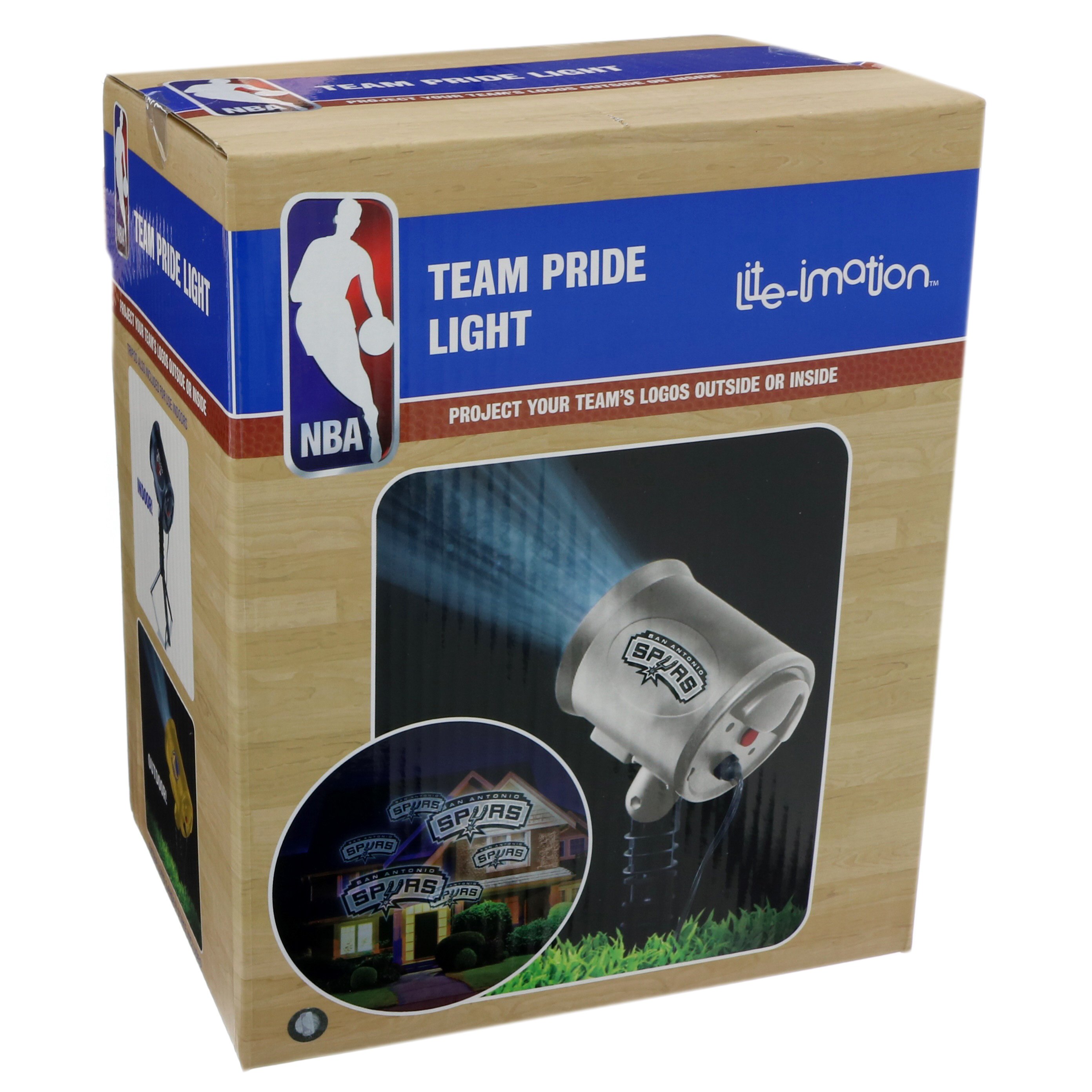 San Antonio Spurs Team Pride Light-San Antonio Spurs NBA Pride Light Projector