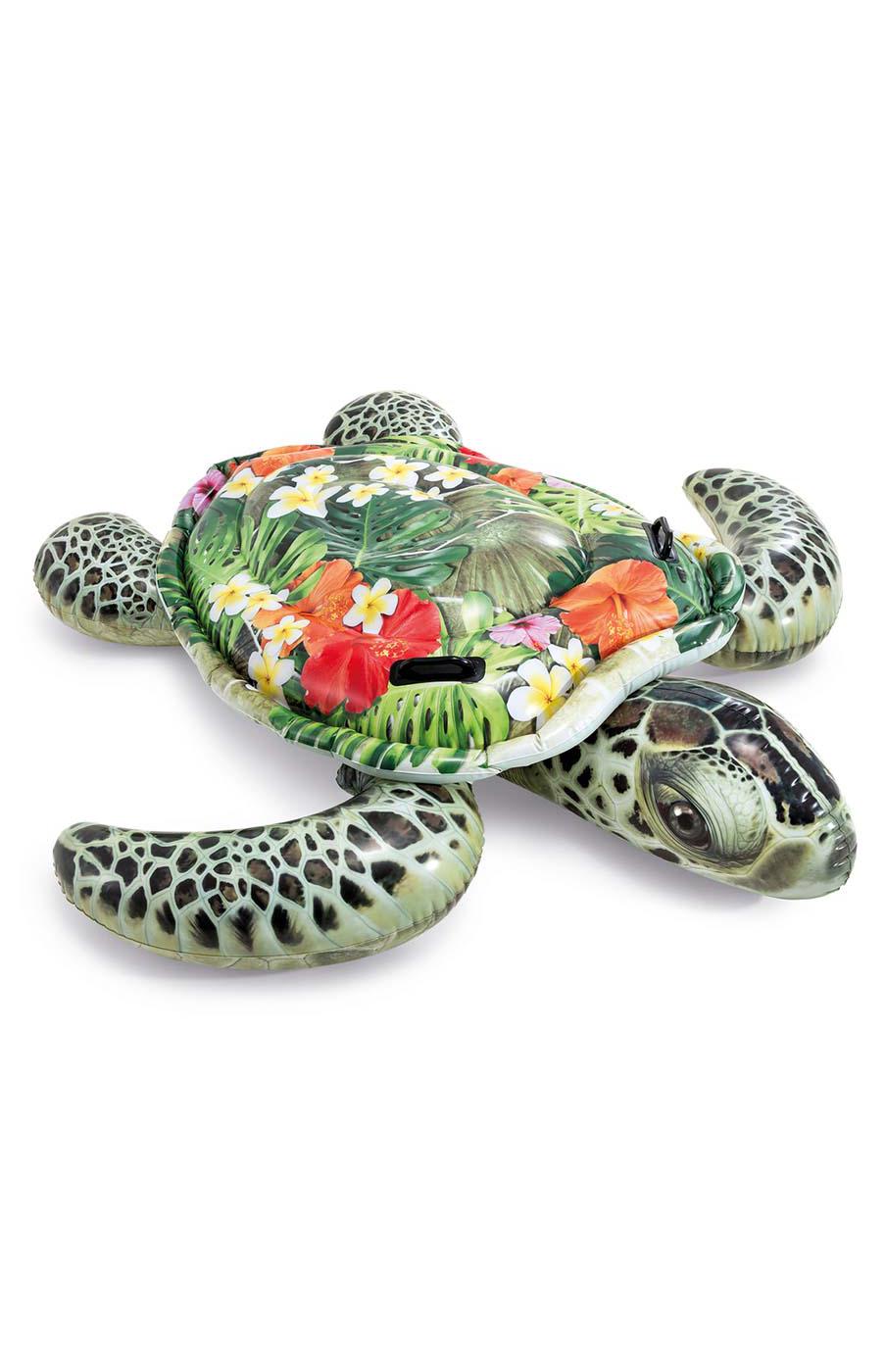 Intex Realistic Sea Turtle Ride-On Pool Float; image 3 of 3
