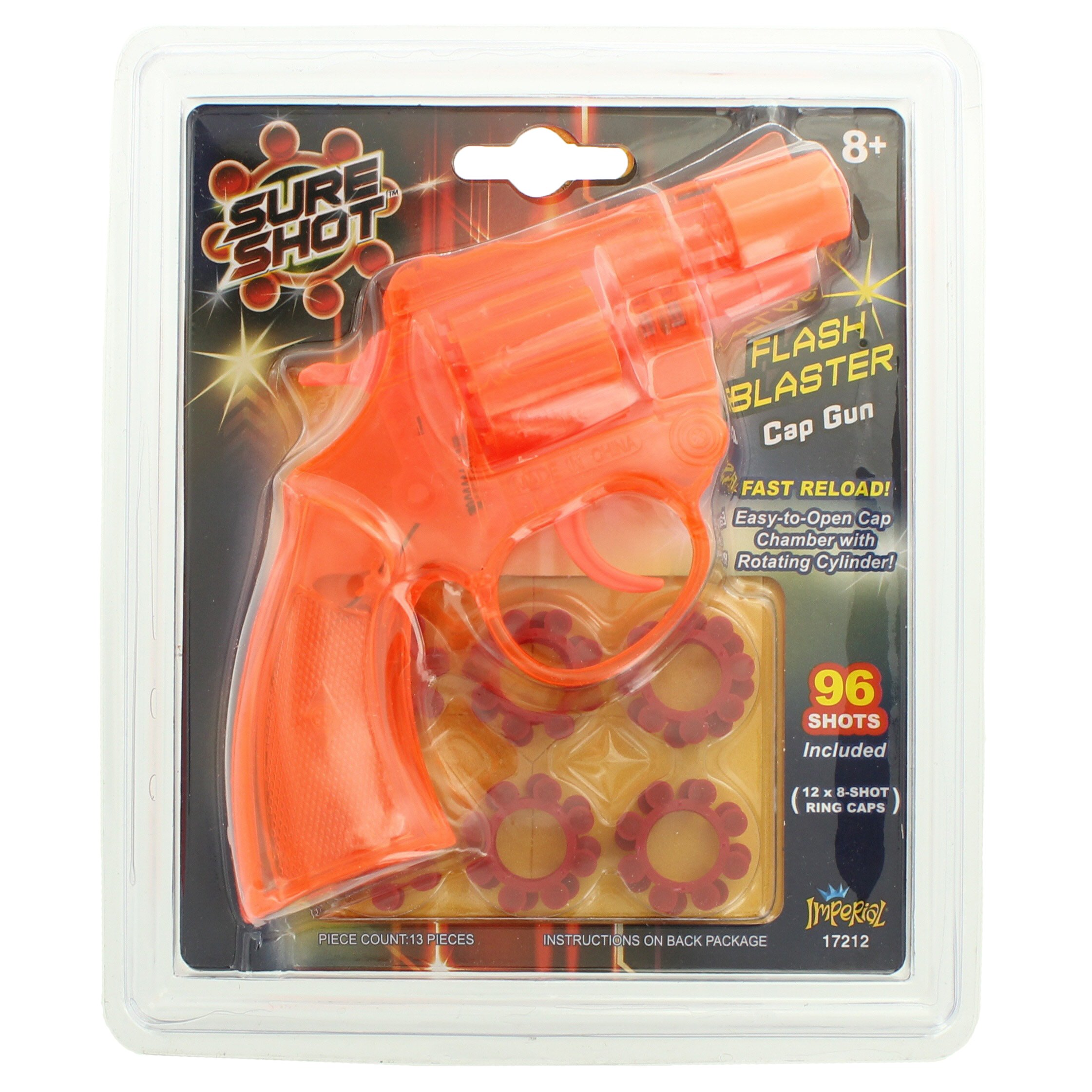 Imperial Toy Sure Shot Flash Blaster Cap Gun Shop Blasters at HEB