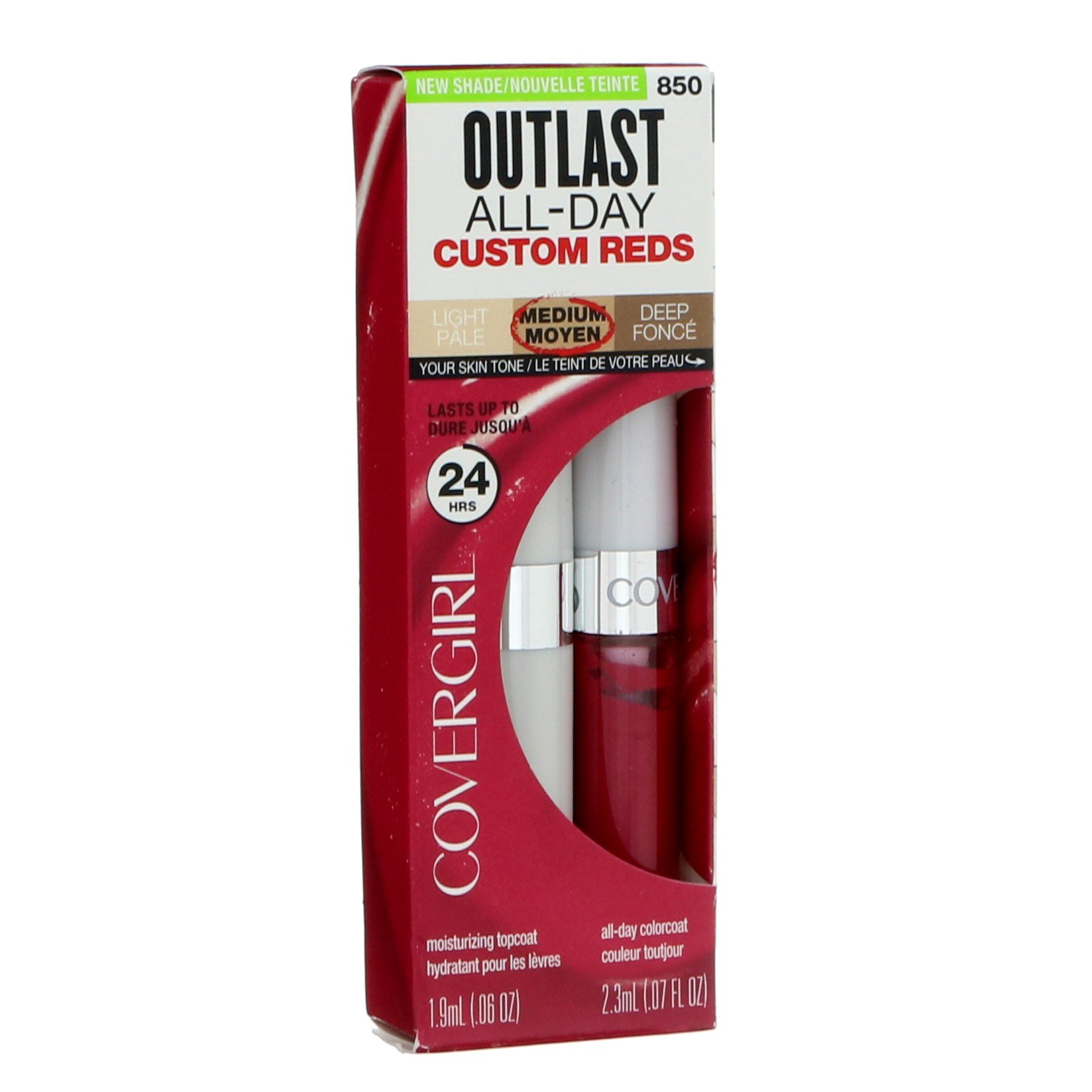 Covergirl Outlast Lip Color Extra Ordinary Fuchsia 850 Shop Lips at HEB