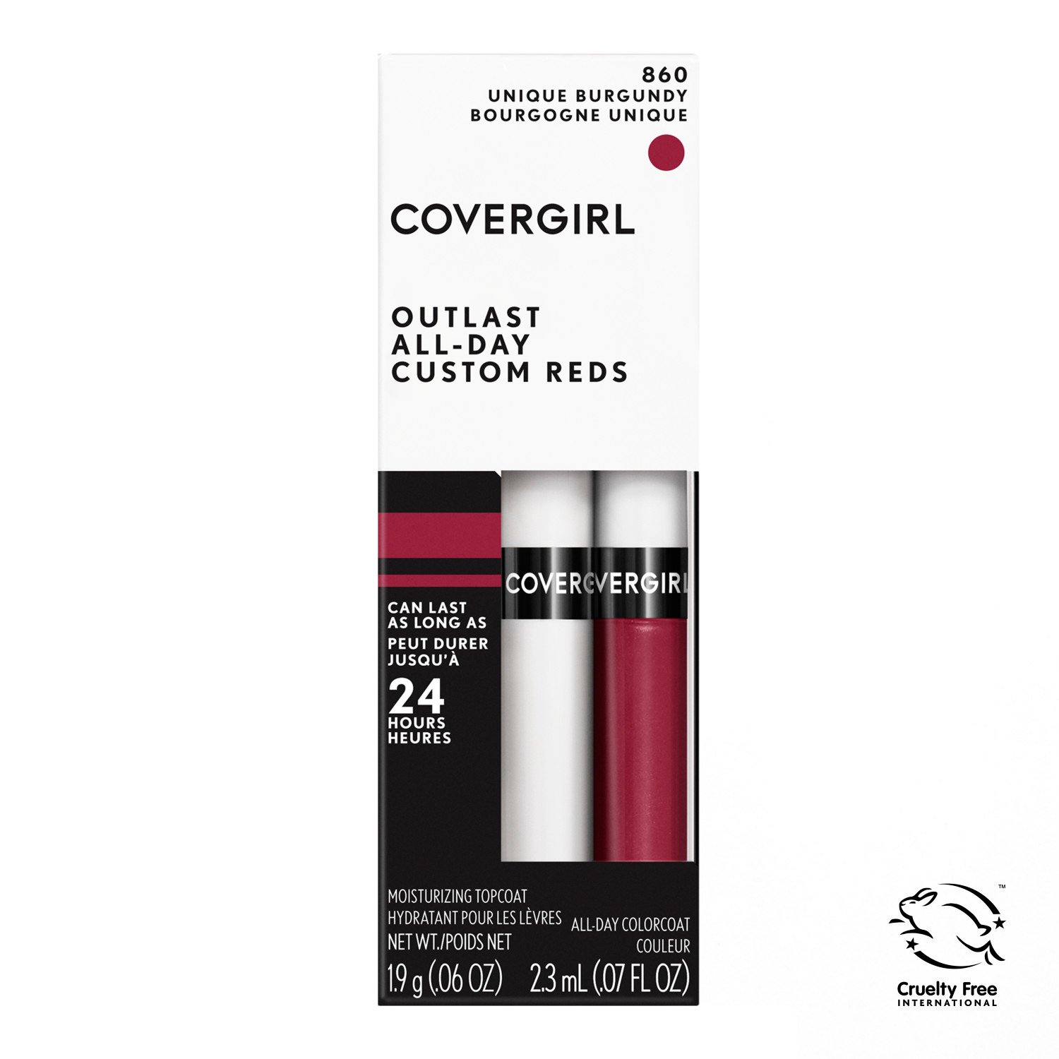 Covergirl Outlast All-Day Lipcolor 860 Unique Burgundy