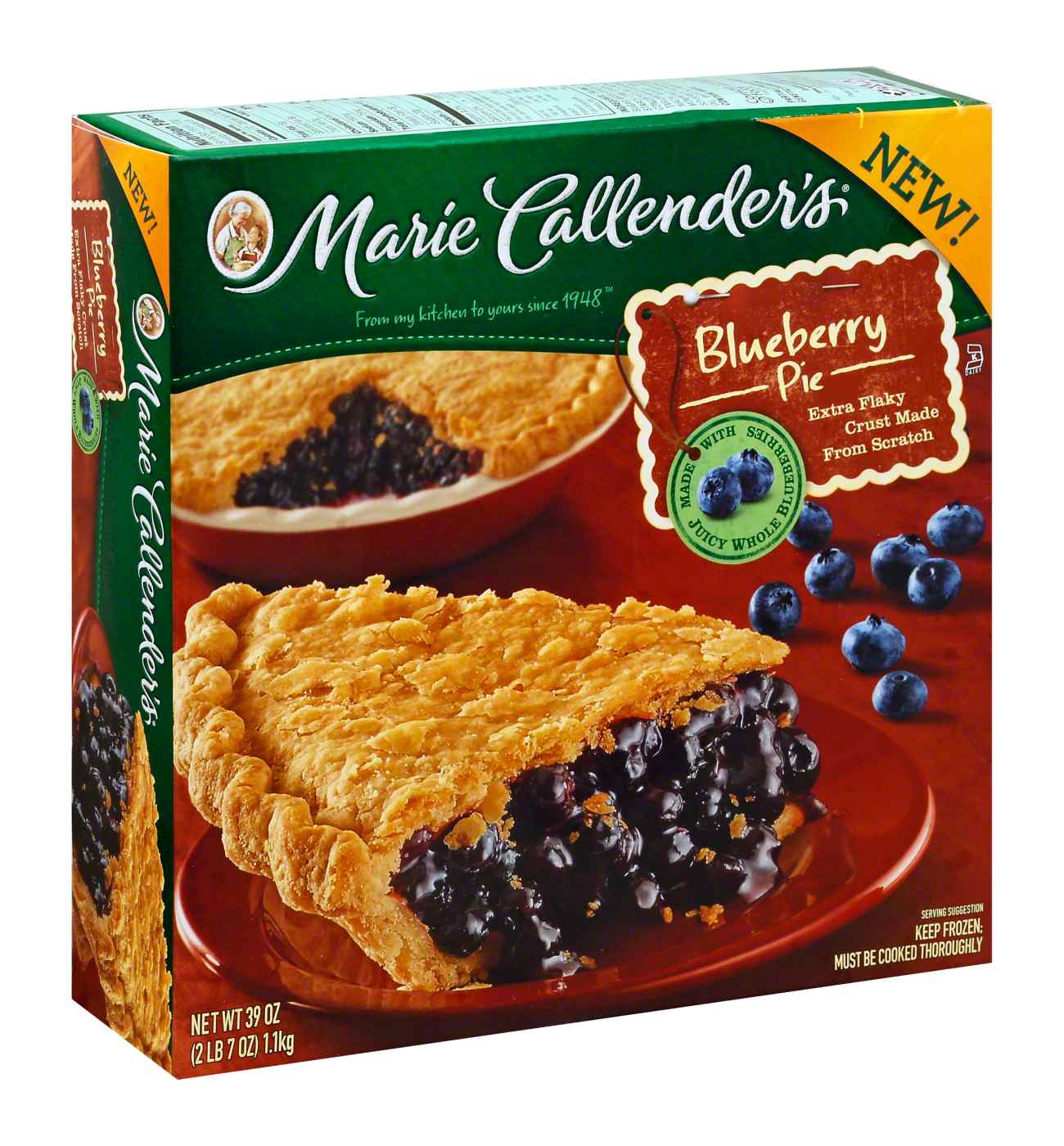 Marie Callender's Blueberry Fruit Pie; image 1 of 2