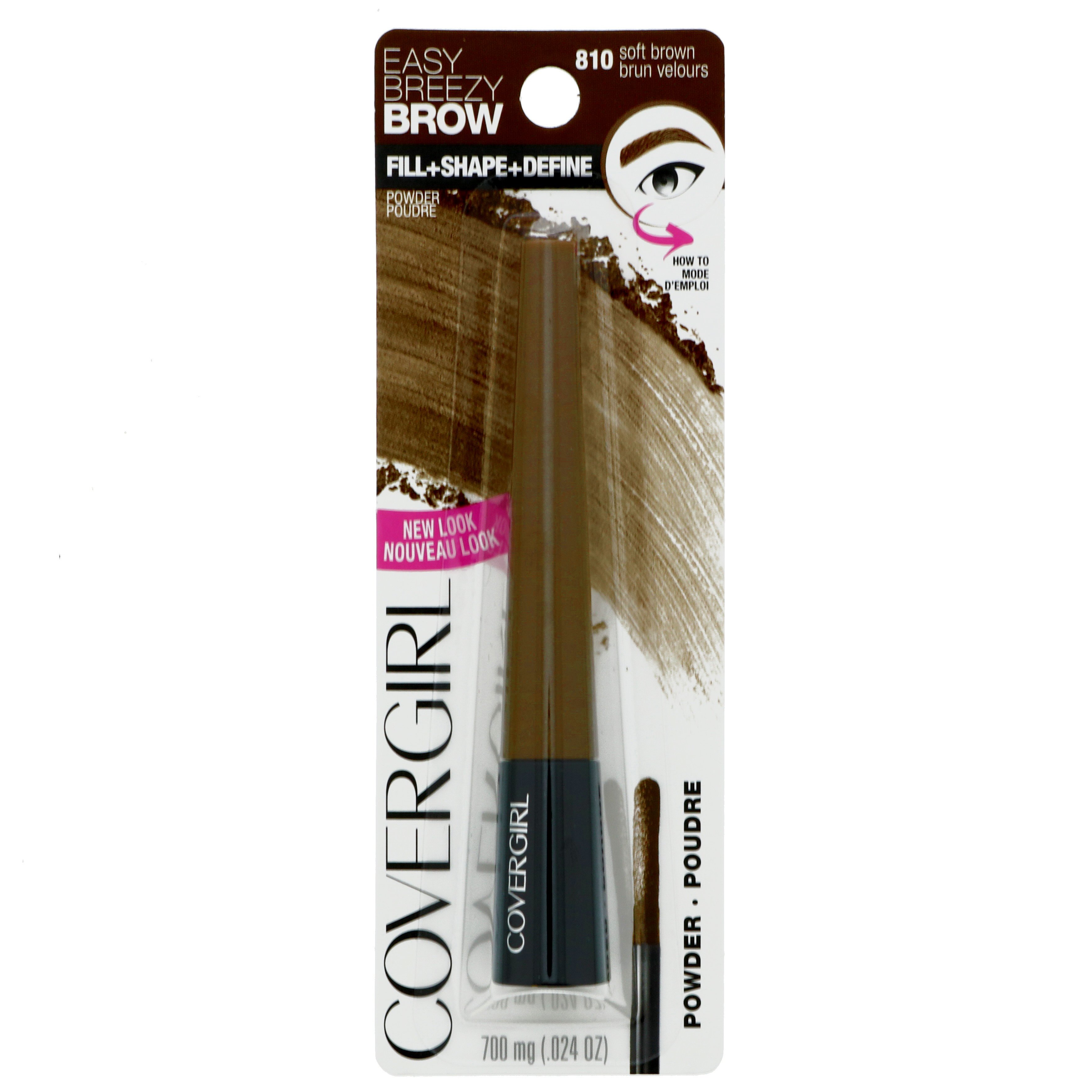 CoverGirl Brow Shape+fill+ Define Powder Soft Brown 810 - Shop Brow ...