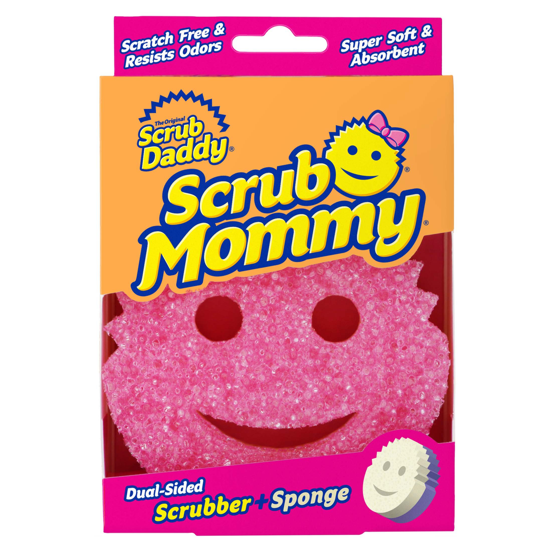Scrub Daddy - Scrub Daddy, Scrub Mommy - Scrubber + Sponge, Dual-Sided, Shop