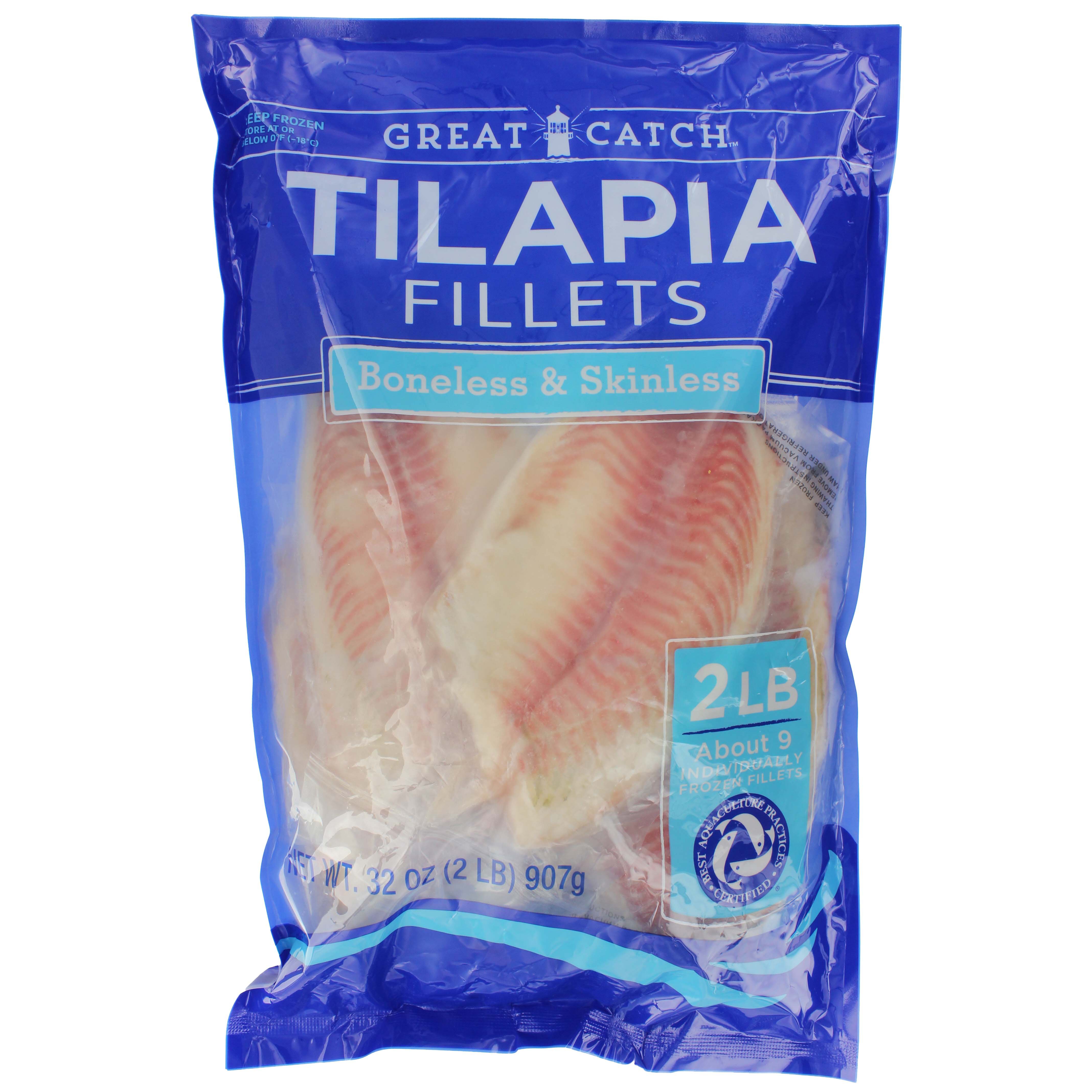 Great Catch Tilapia Fillets Shop Fish at HEB