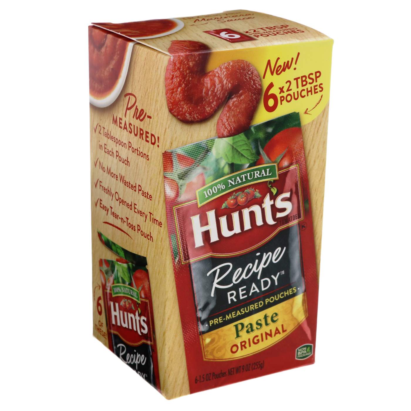 Hunt's Recipe Ready Tomato Paste Pouches Shop Tomatoes at HEB