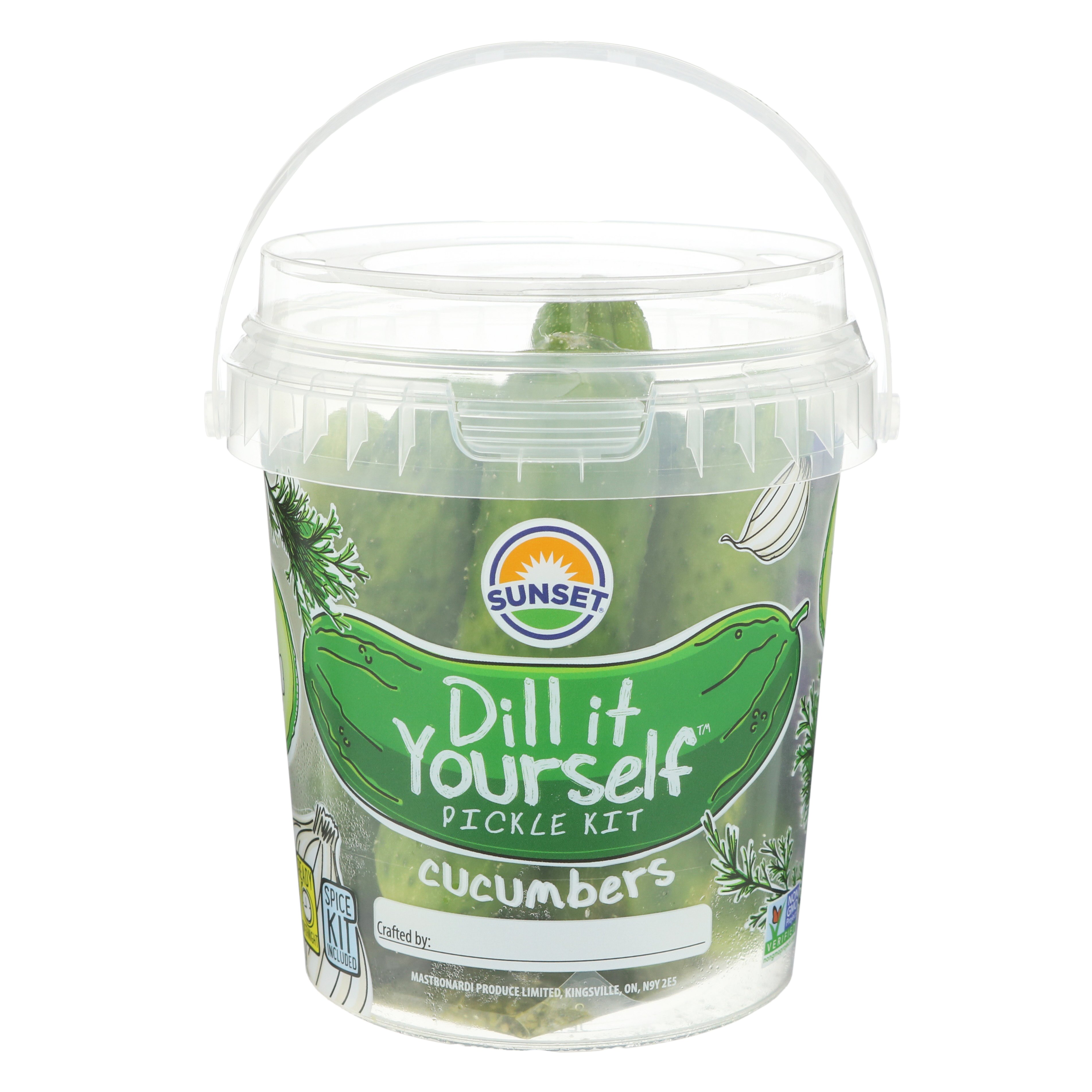 Sunset Dill It Yourself Pickle Kit Shop Vegetables at HEB