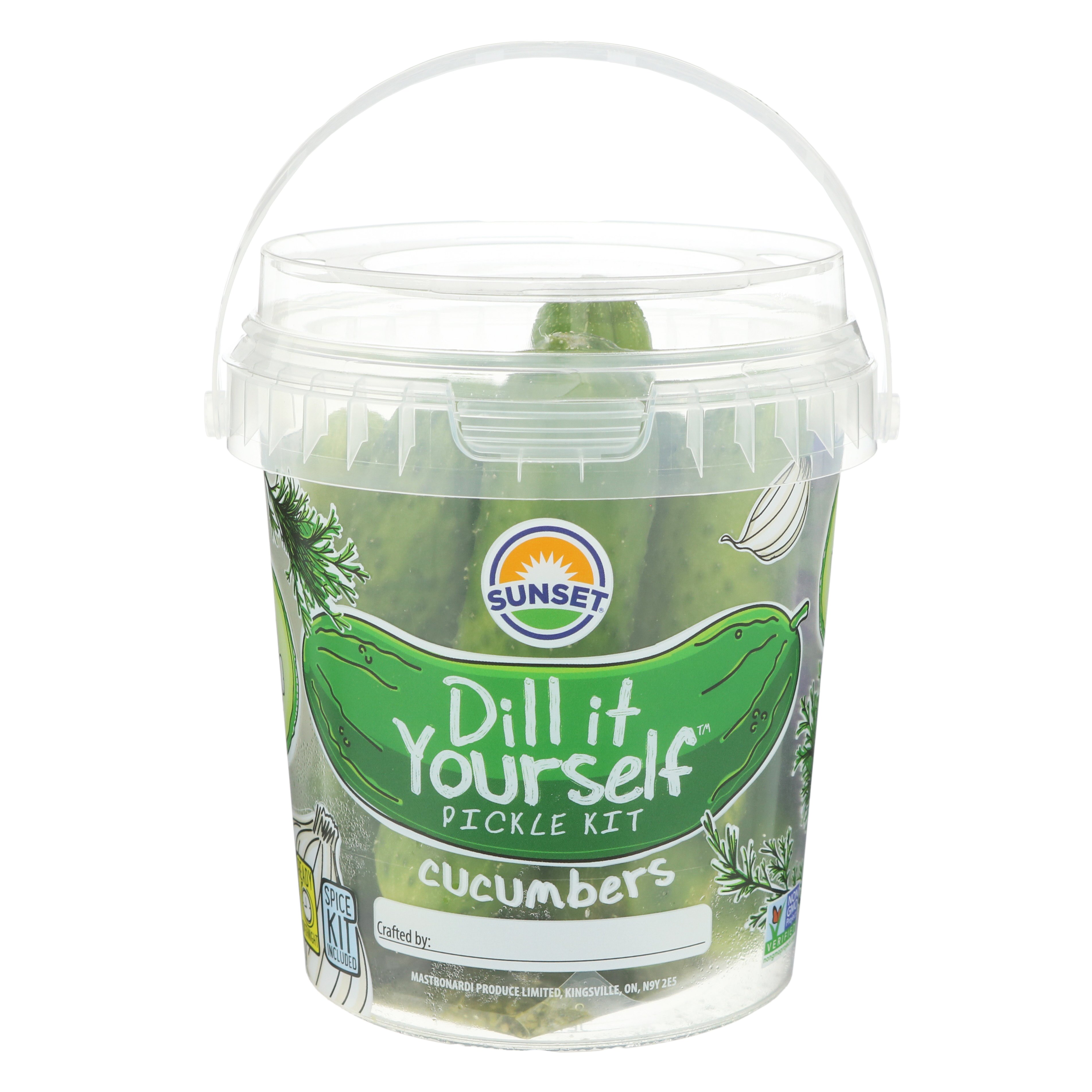 Sunset Dill It Yourself Pickle Kit - Shop Pickles & Cucumber at H-E-B