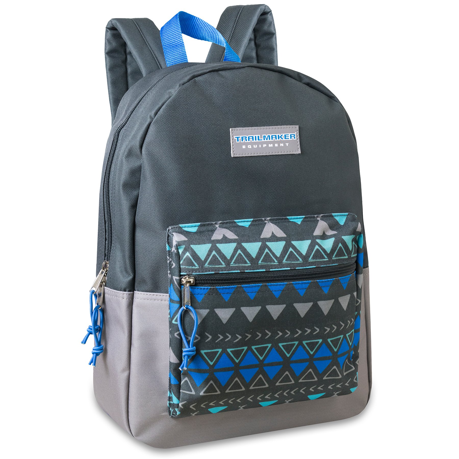 Trailmaker Printed Backpack, Blue & Grey Shop Backpacks at HEB