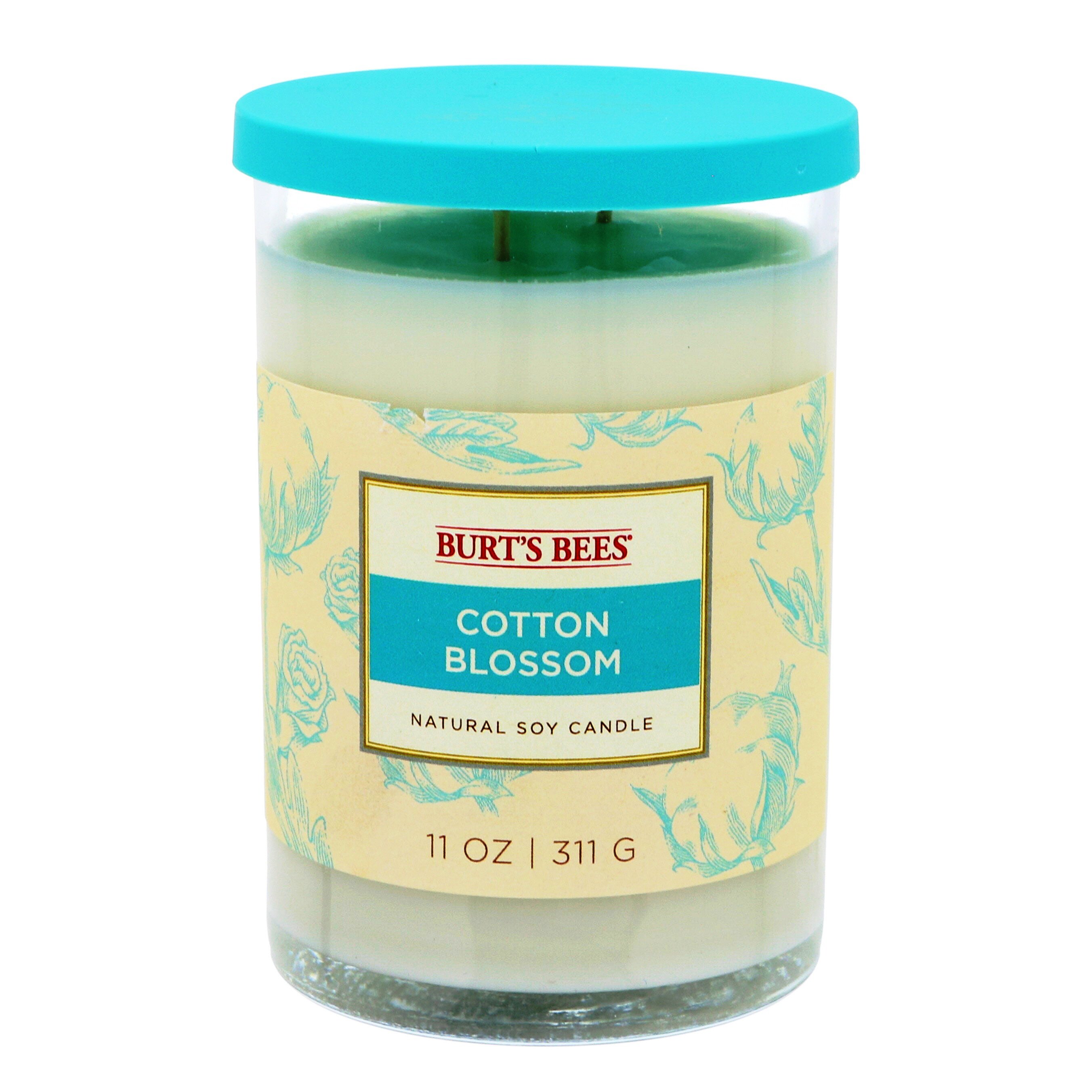Burt's Bees Cotton Blossom Natural Soy Candle Shop Candles at HEB