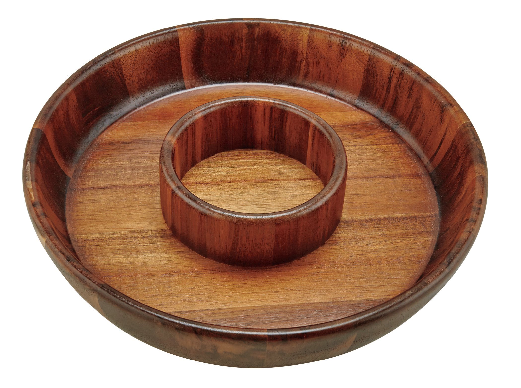 Kitchen & Table by H-E-B Acacia Round Serving Tray - Shop Serving Dishes at  H-E-B
