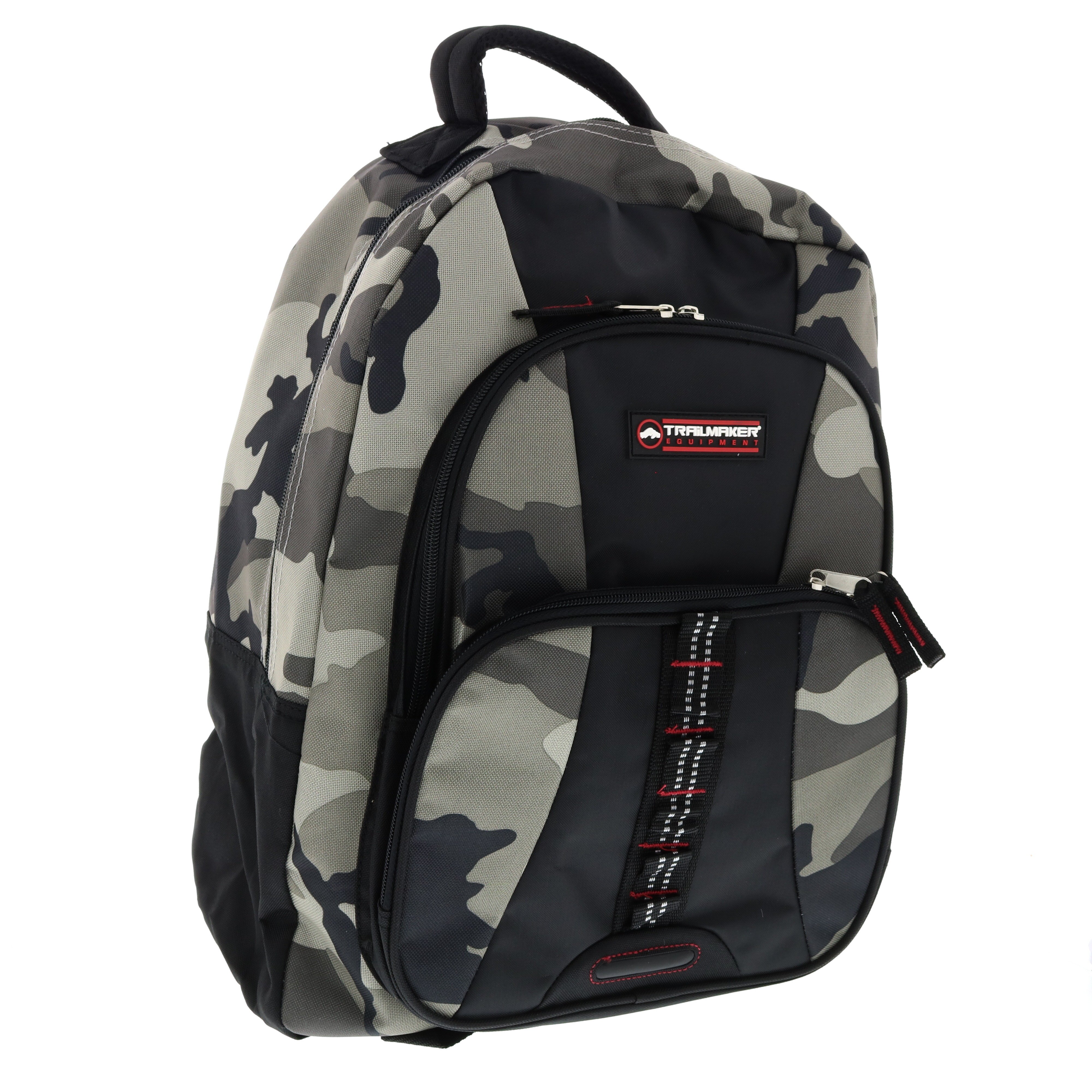 Trailmaker Bungee and Carabiner Backpack Grey Camo Shop Backpacks at H E B
