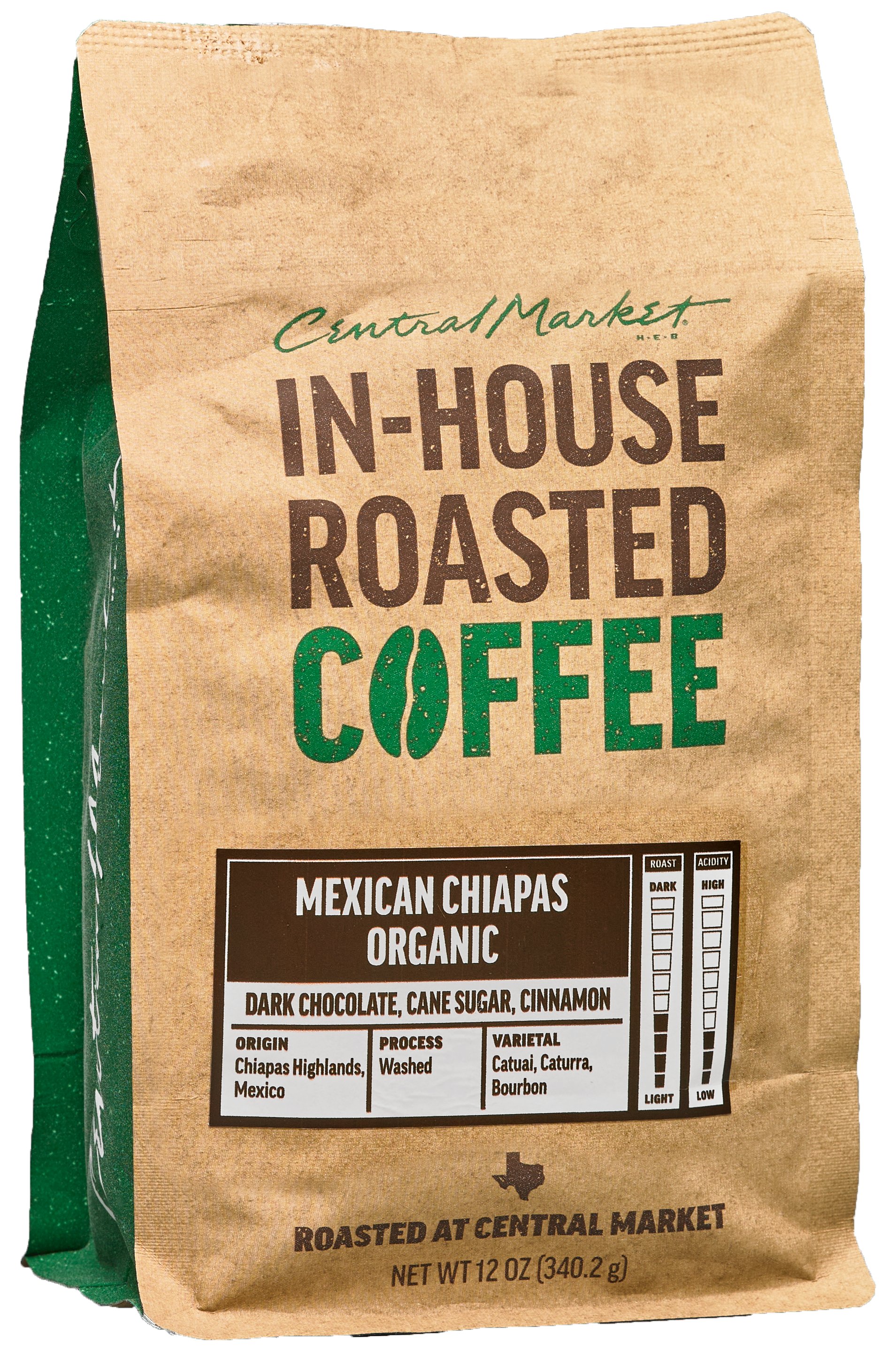 Central Market In-House Roasted Ethiopia Worka Sakaro Coffee, 12