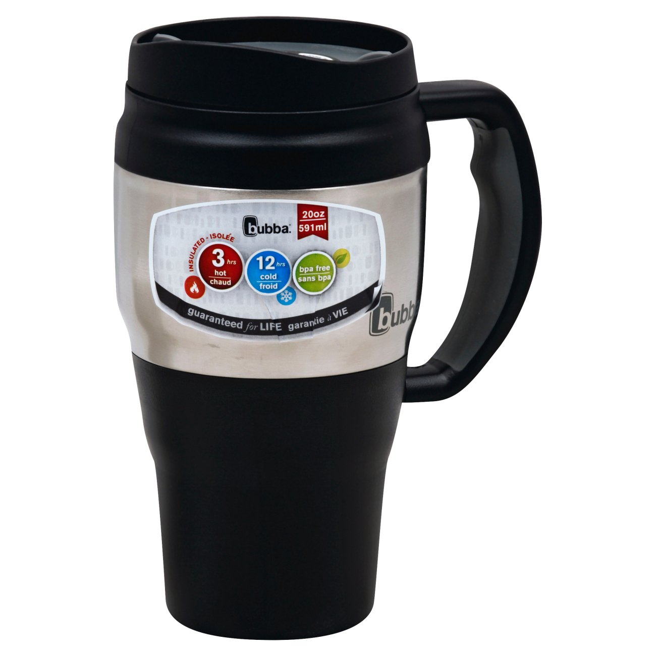 Bubba Travel Mug, Classic Black Shop Travel & ToGo at HEB