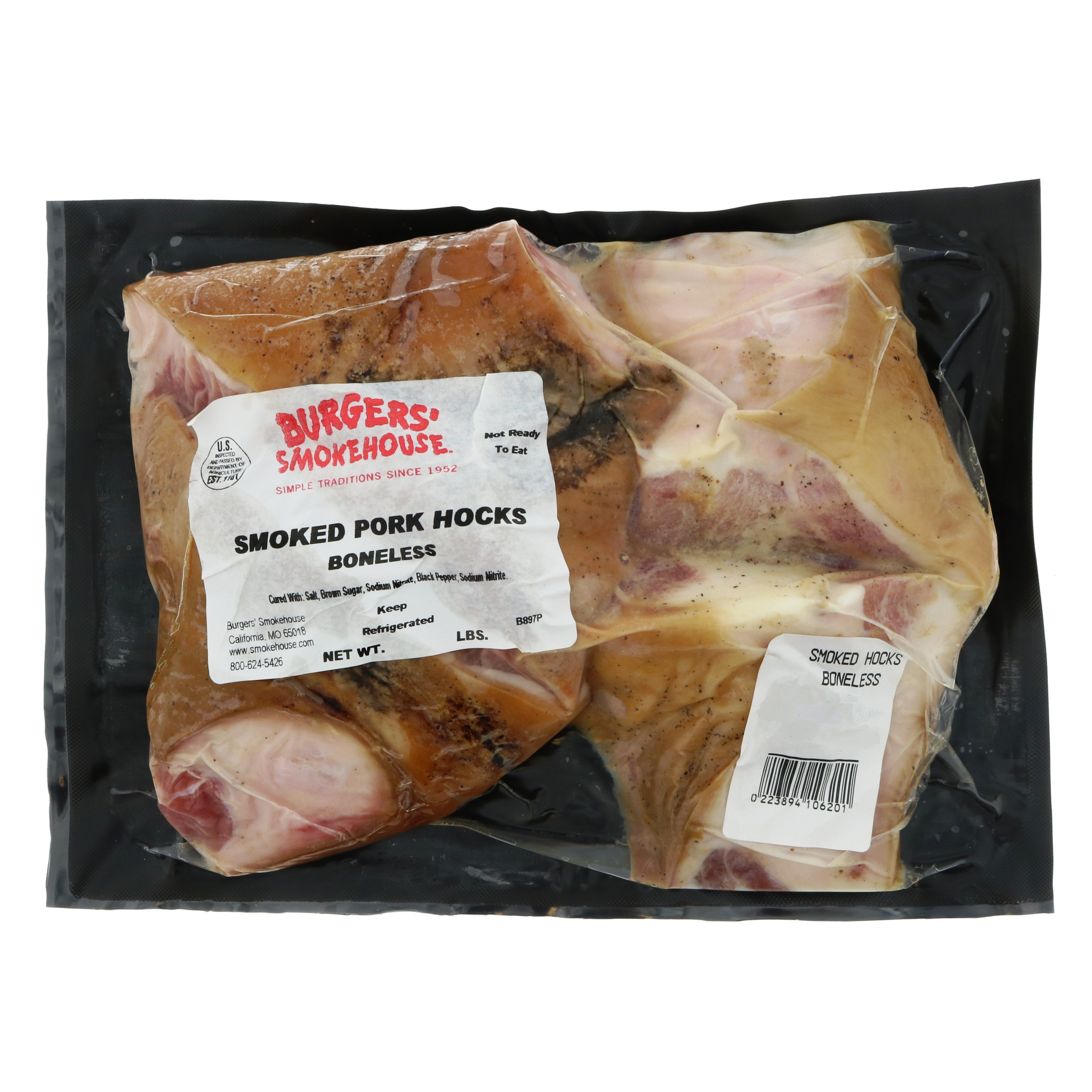 Burgers' Smokehouse Smoked Pork Hocks Boneless - Shop Pork At H-E-B