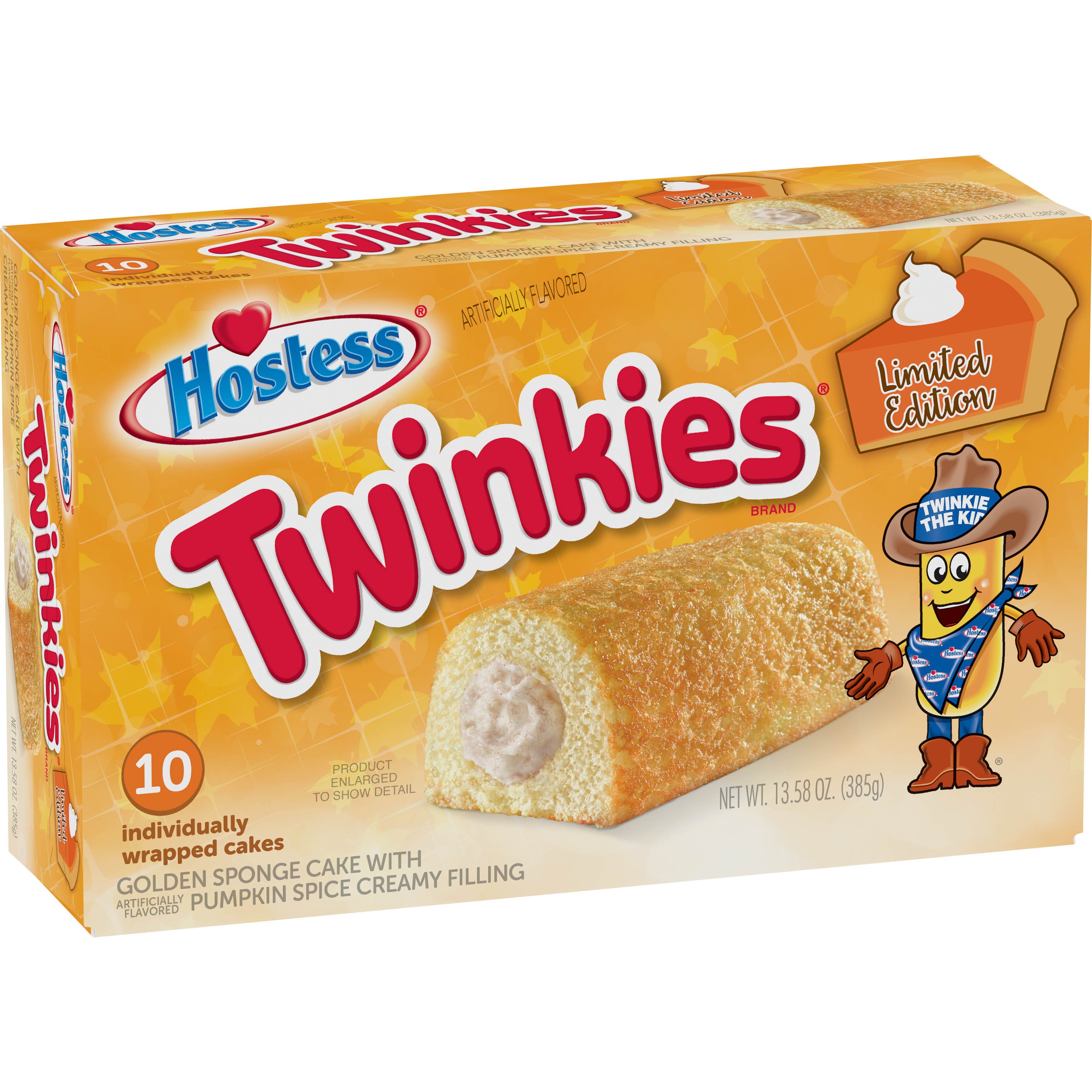 Hostess Pumpkin Spice Twinkies Shop Snack cakes at HEB