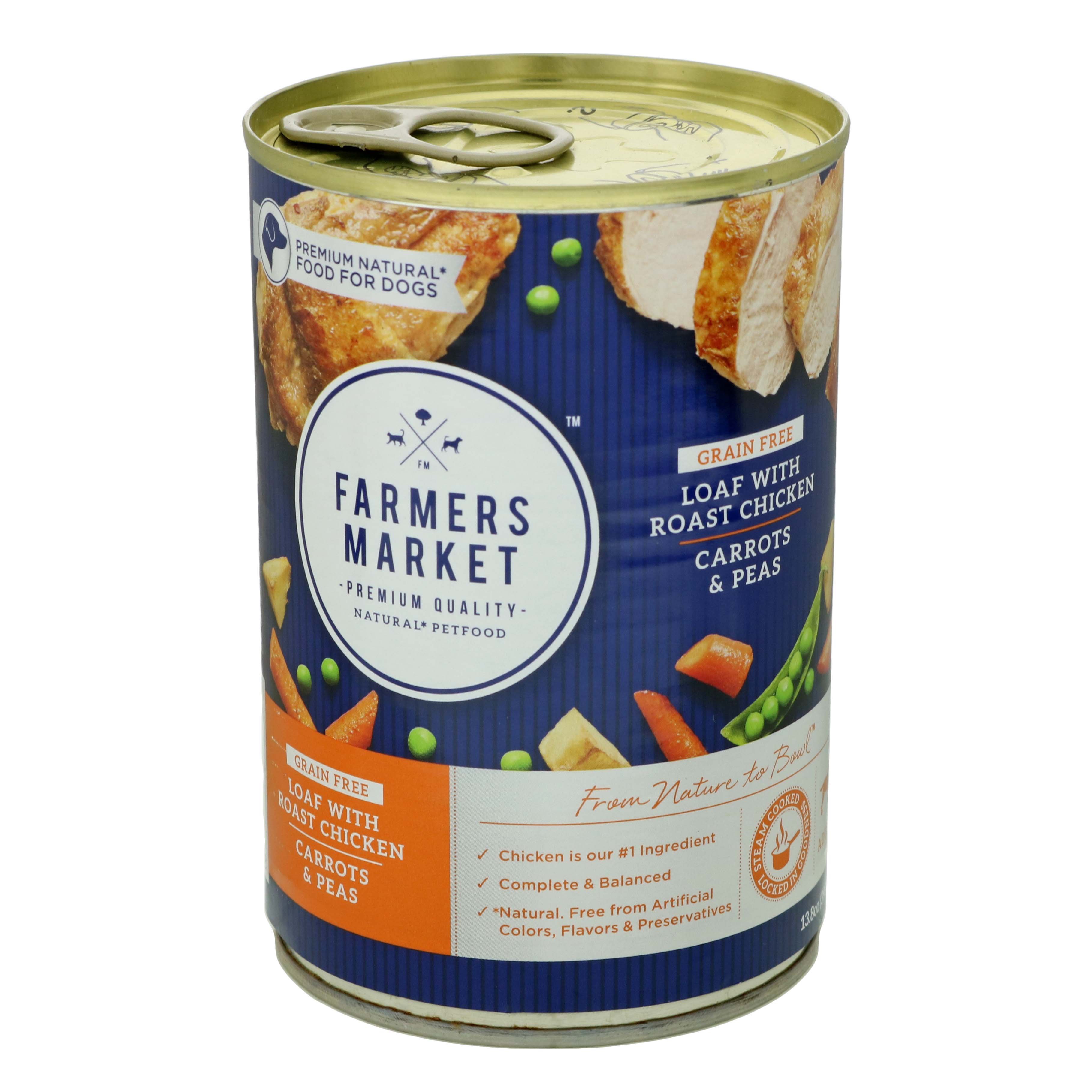 farmers market canned dog food