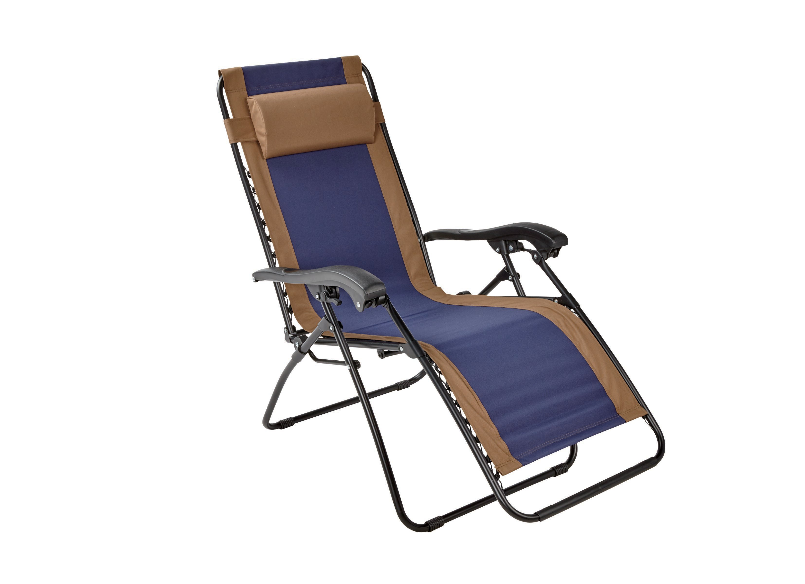 Outdoor Solutions Navy Duo Adjustable Relaxer Chair - Shop Chairs