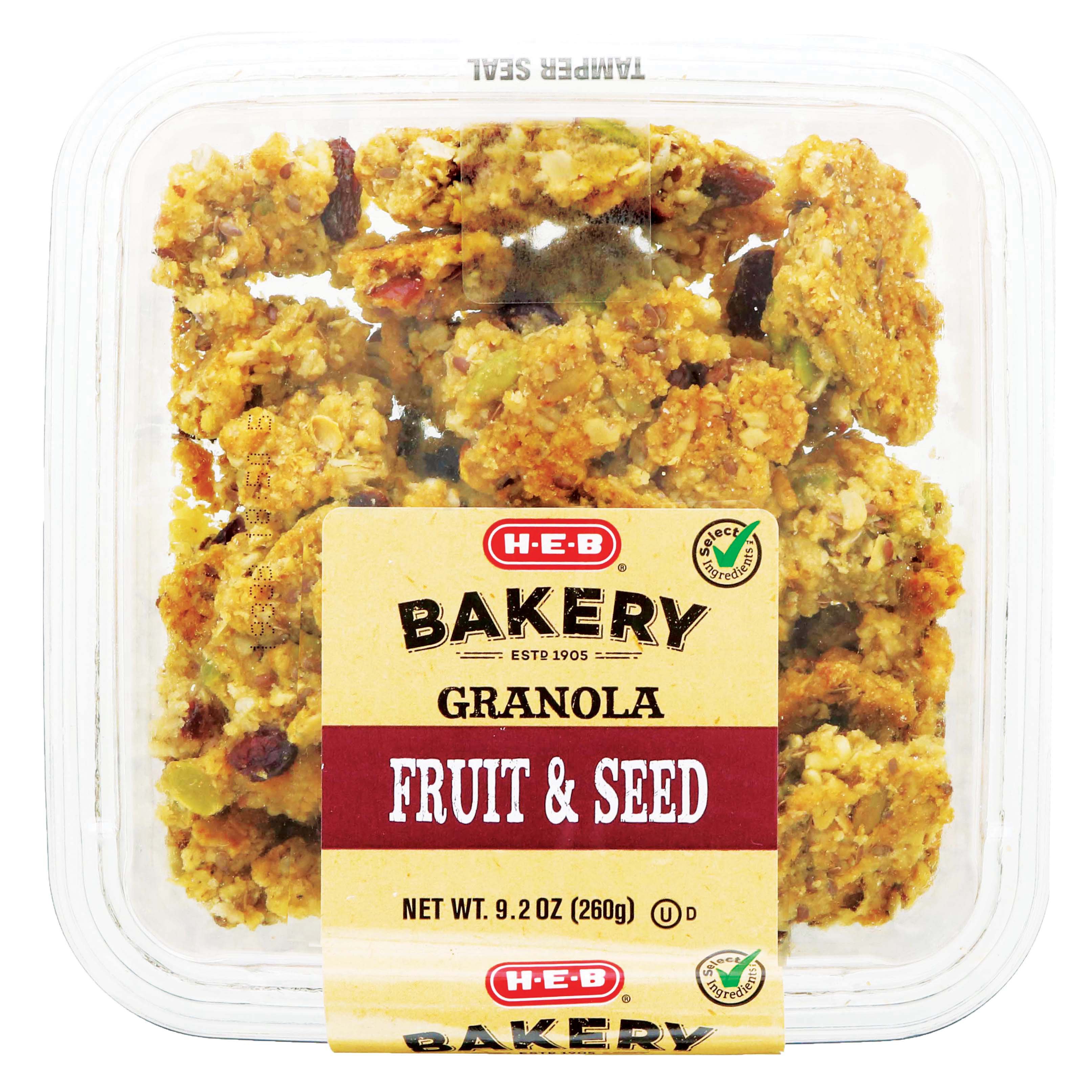 H-E-B Select Ingredients Fruit And Seed Granola - Shop Cereal At H-E-B