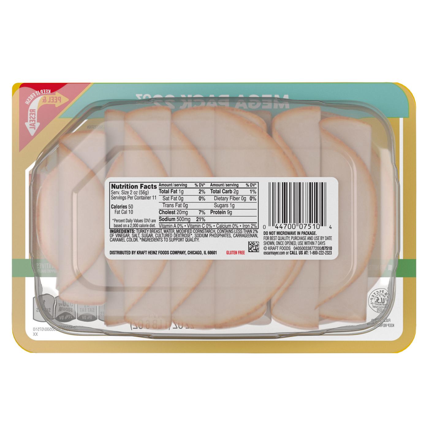 Oscar Mayer Deli Fresh Oven Roasted Turkey Breast; image 5 of 5