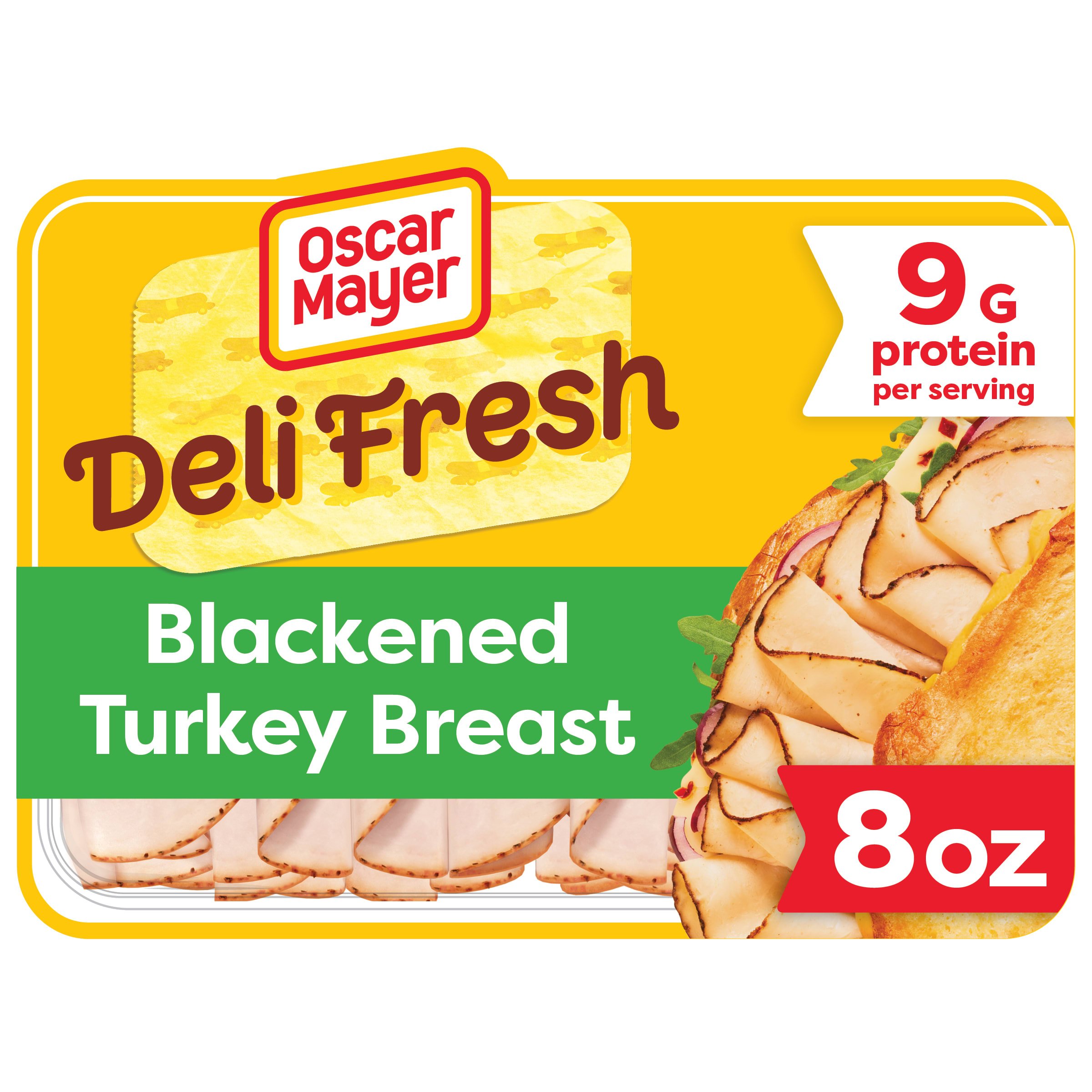 Oscar Mayer Deli Fresh Blackened Turkey Breast, 8 oz