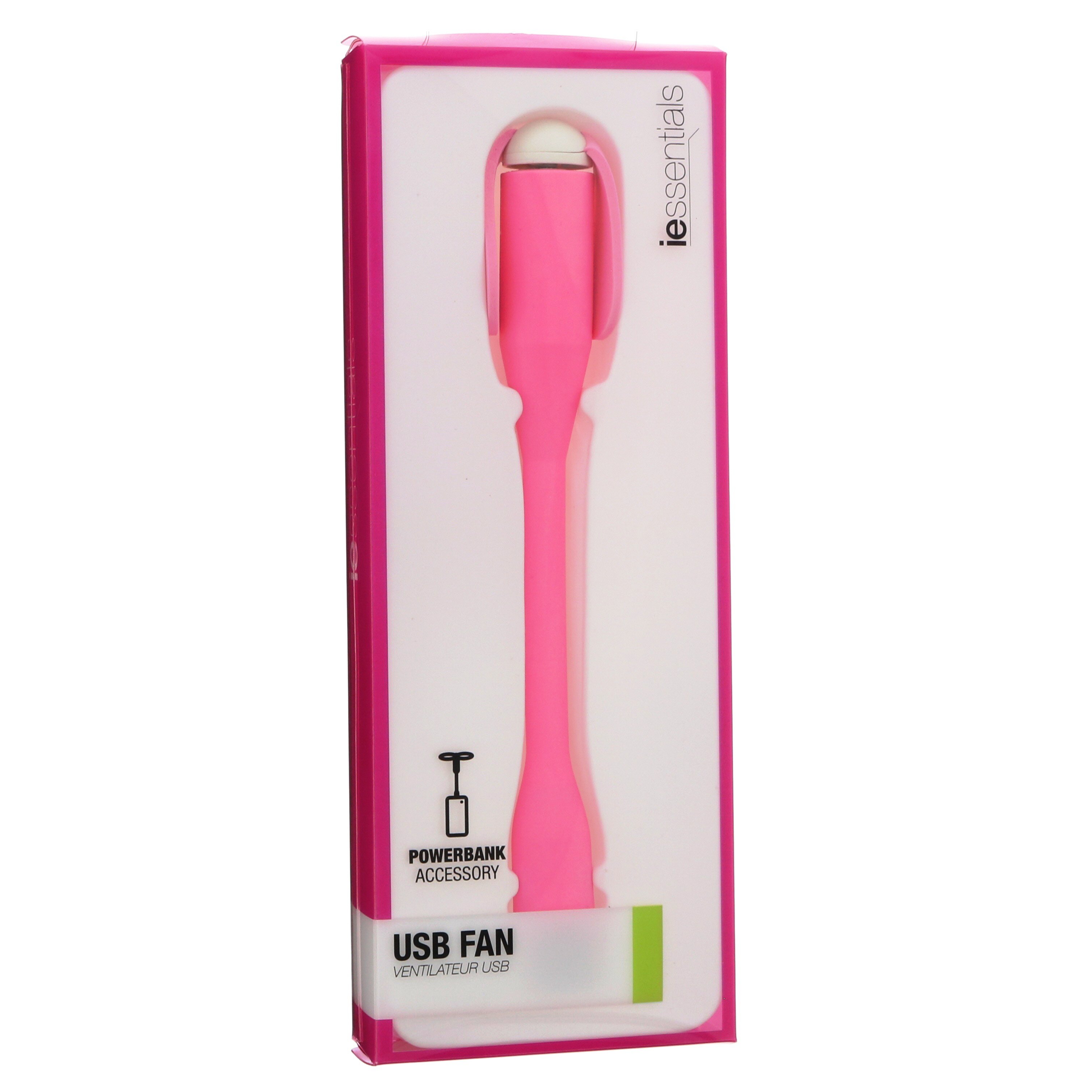 iEssentials Pink USB Fan - Shop Phone chargers at H-E-B