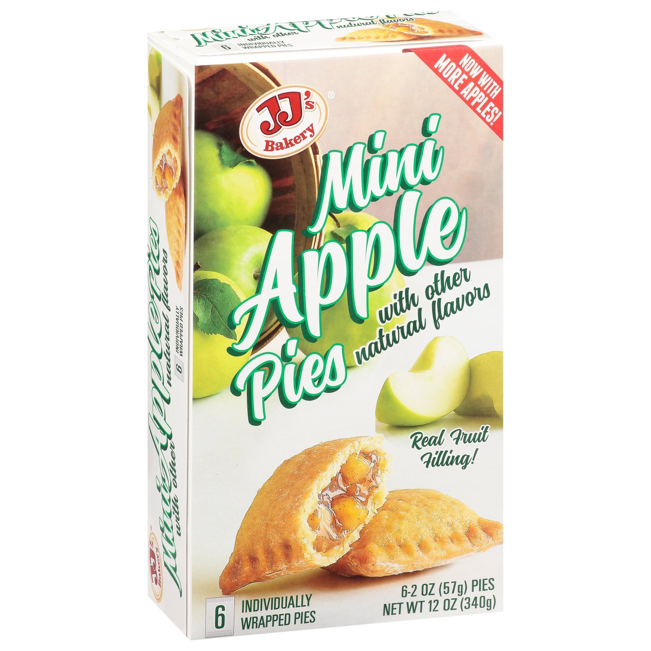 JJ's Bakery TidBits Mini Apple Pies Shop Snack Cakes at HEB