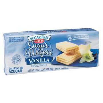 H-E-B Sugar Free Vanilla Wafers, 9.2 oz