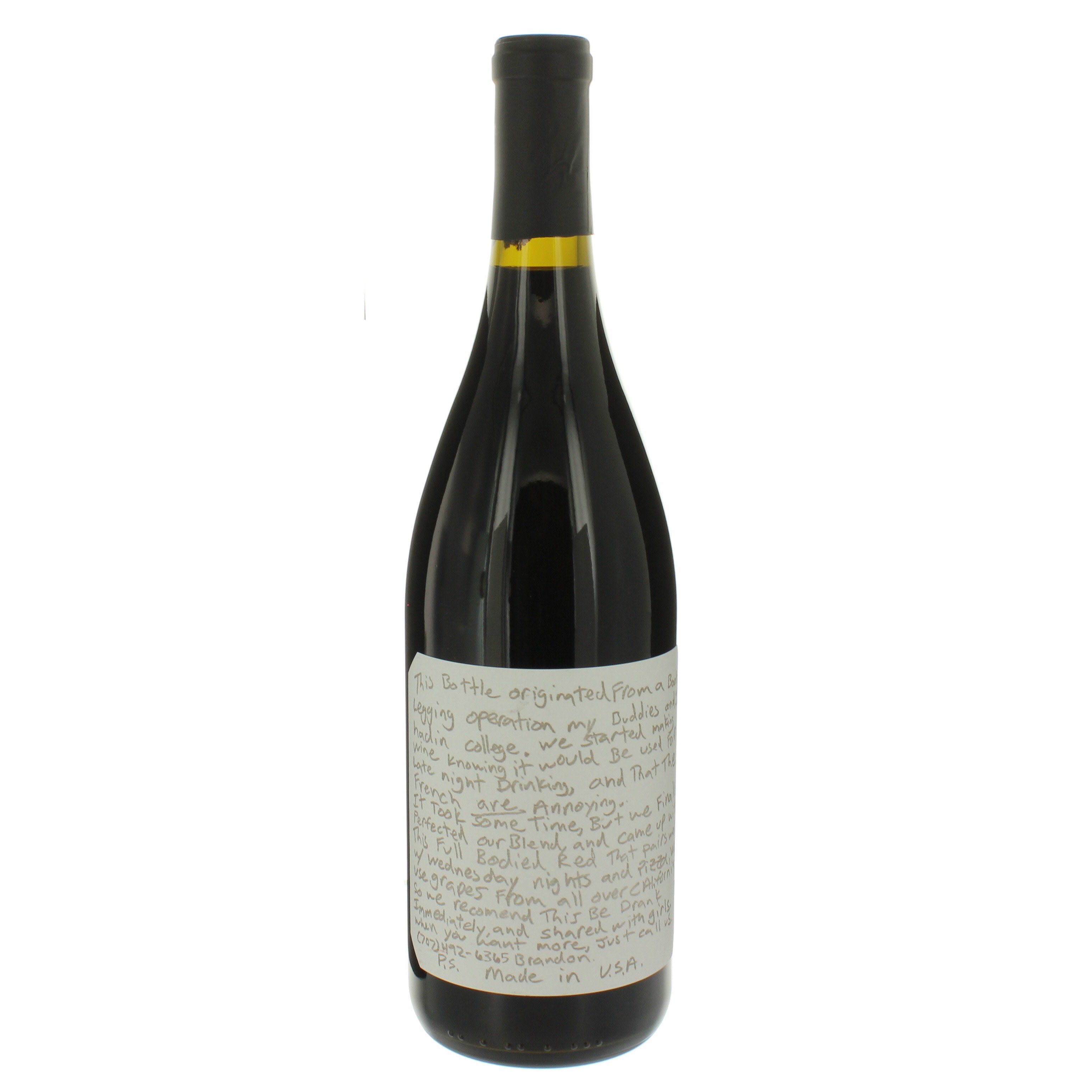 Buy Sexual Chocolate 2020 Red Blend by SLO Down Wines Online