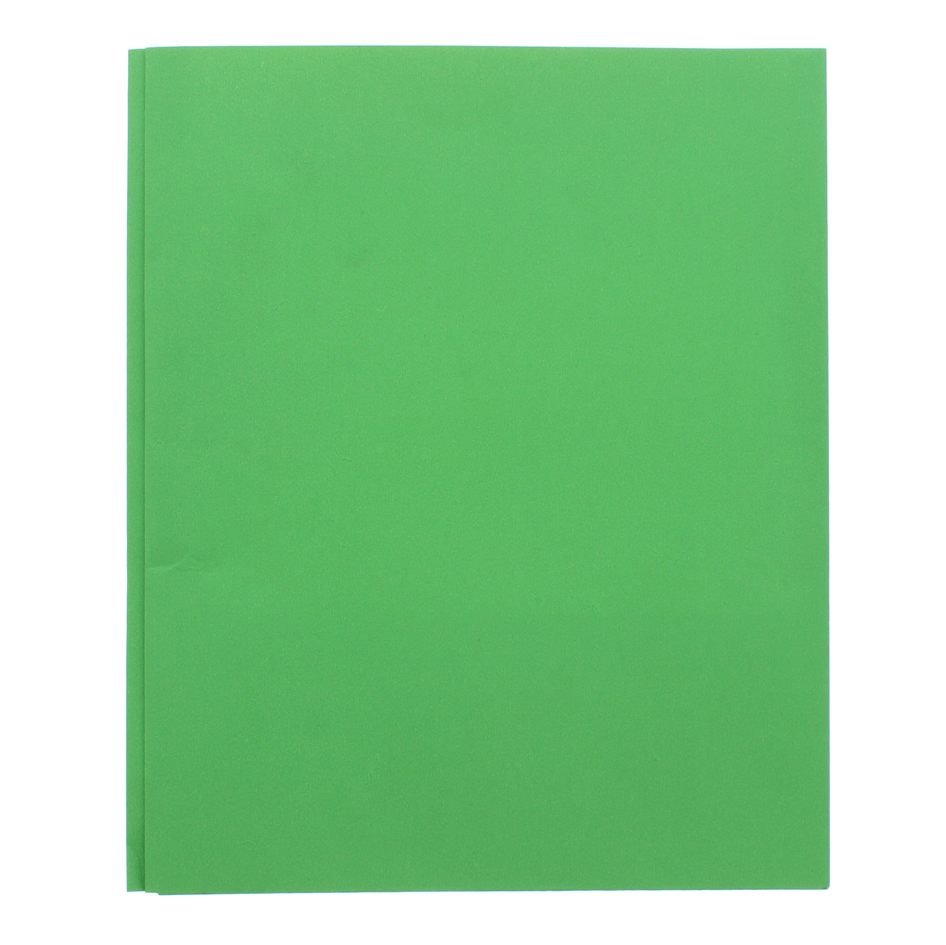 Unison Paper Portfolios with Prongs, Green - Shop Folders at H-E-B