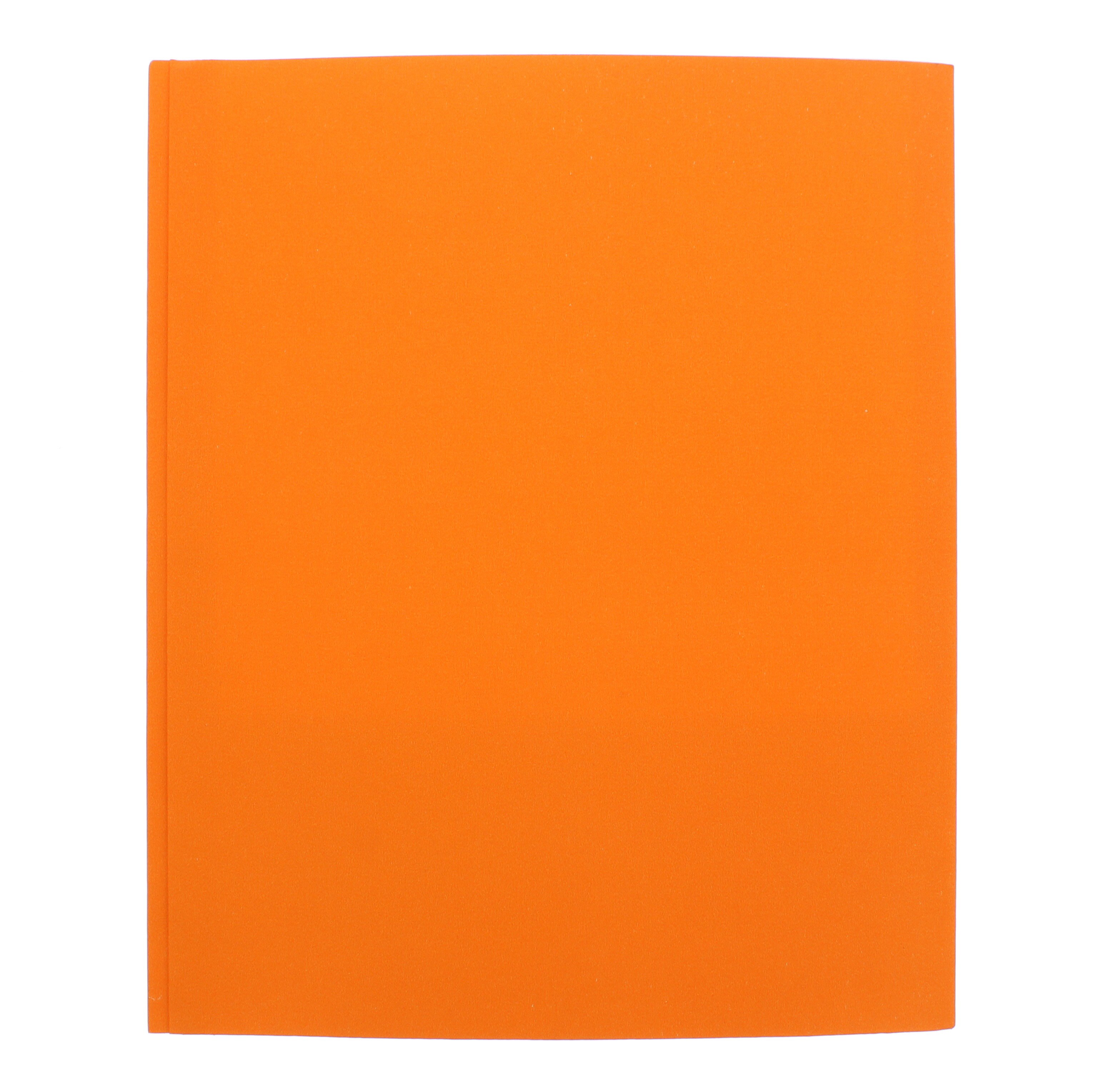 Unison Paper Portfolios with Prongs, Orange Shop Folders at HEB