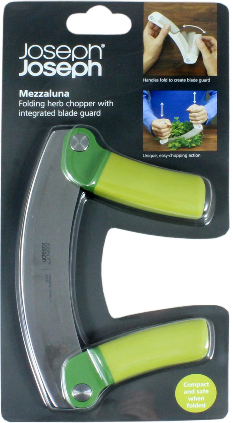  Joseph Joseph Mezzaluna Folding Herb Chopper, Green