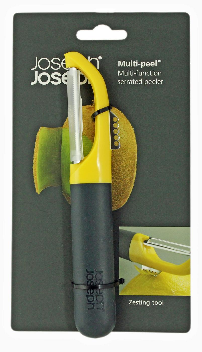 JOSEPH JOSEPH Multi Peel Yellow Serrated Peeler - Shop Utensils