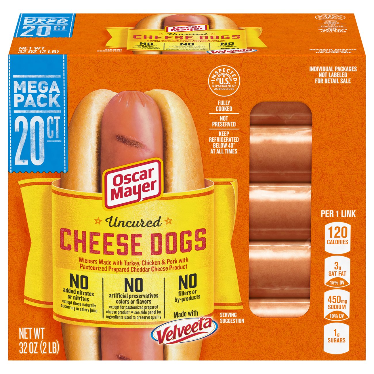 Oscar mayer outlet cheese dogs