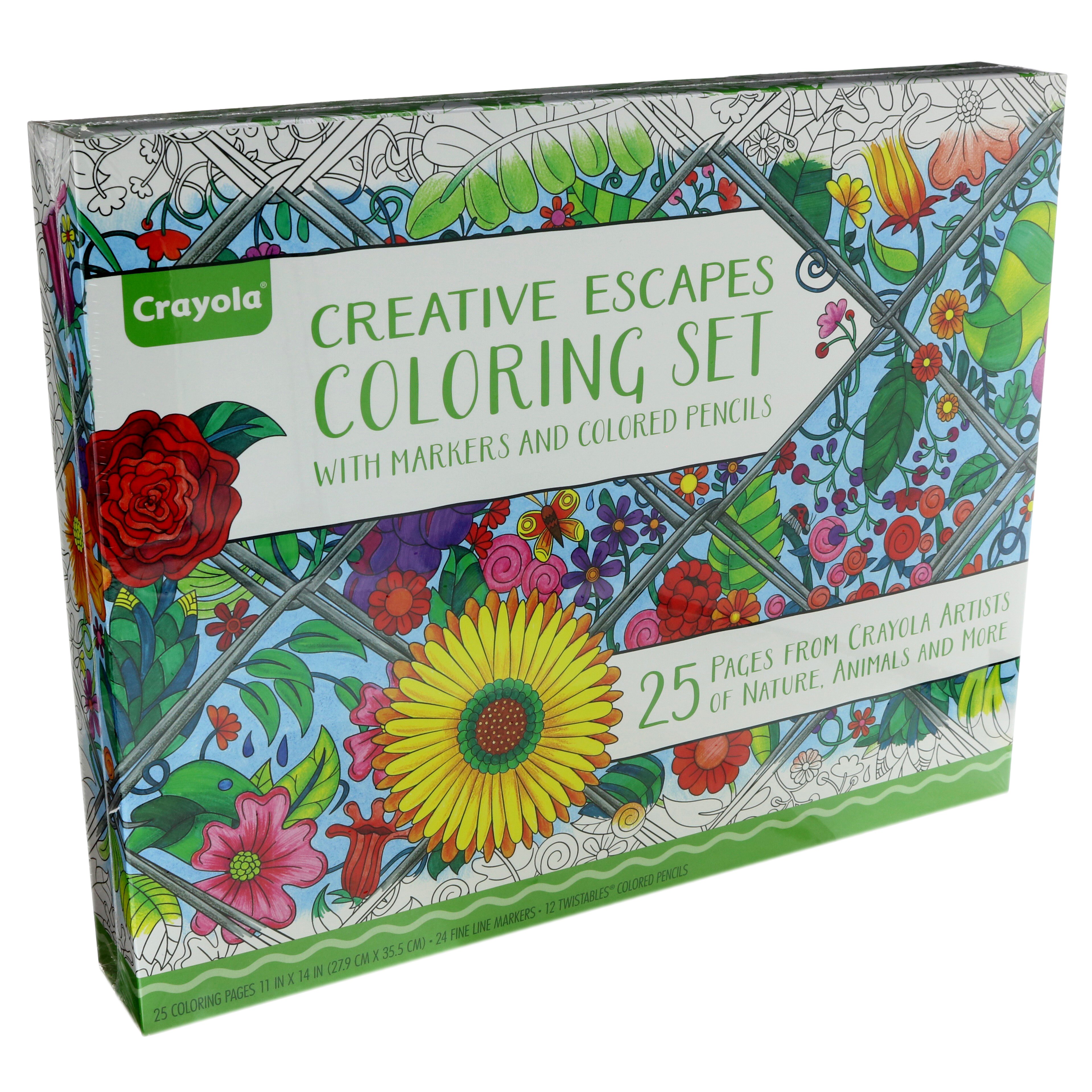 Crayola Creative Escapes Coloring Gift Set - Shop Kits at H-E-B