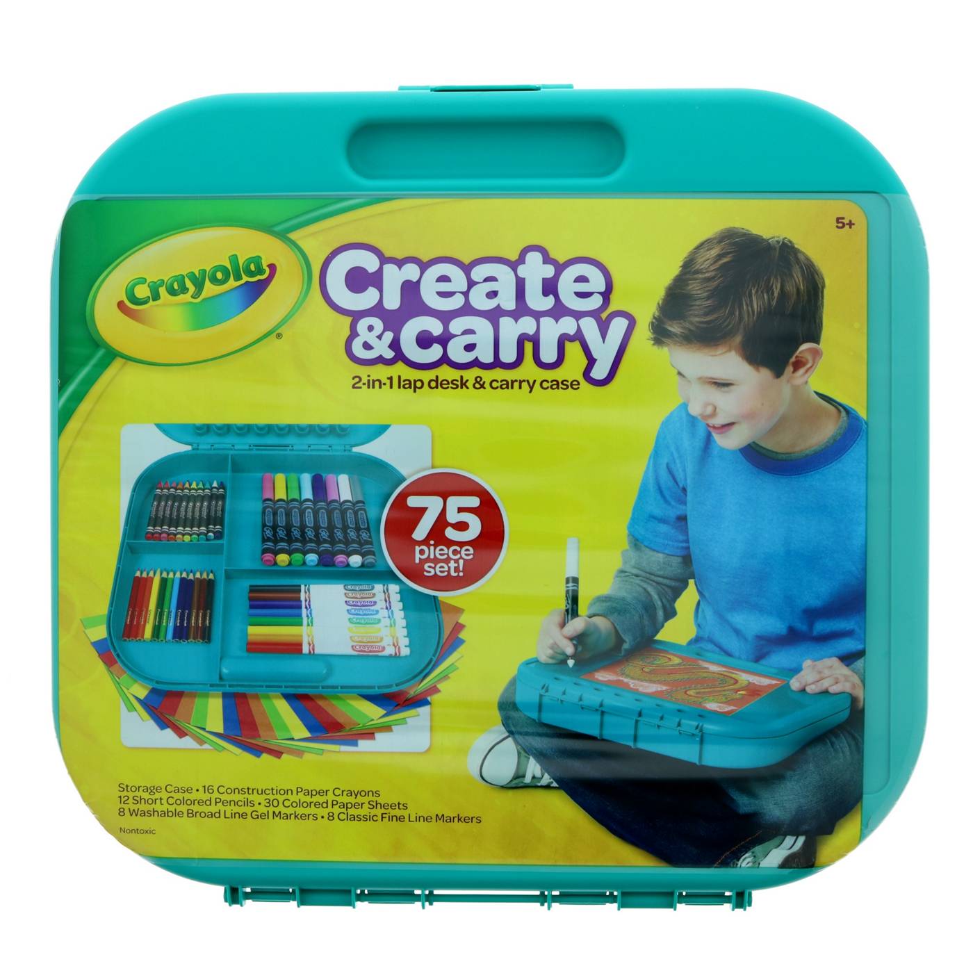 Crayola Create N Carry Case, Colors May Vary; image 2 of 2