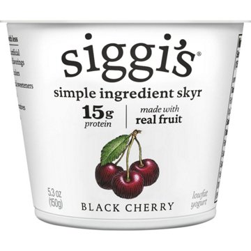 Siggi's 2% Non-Fat Strained Cream Skyr Yogurt - Black Cherry
