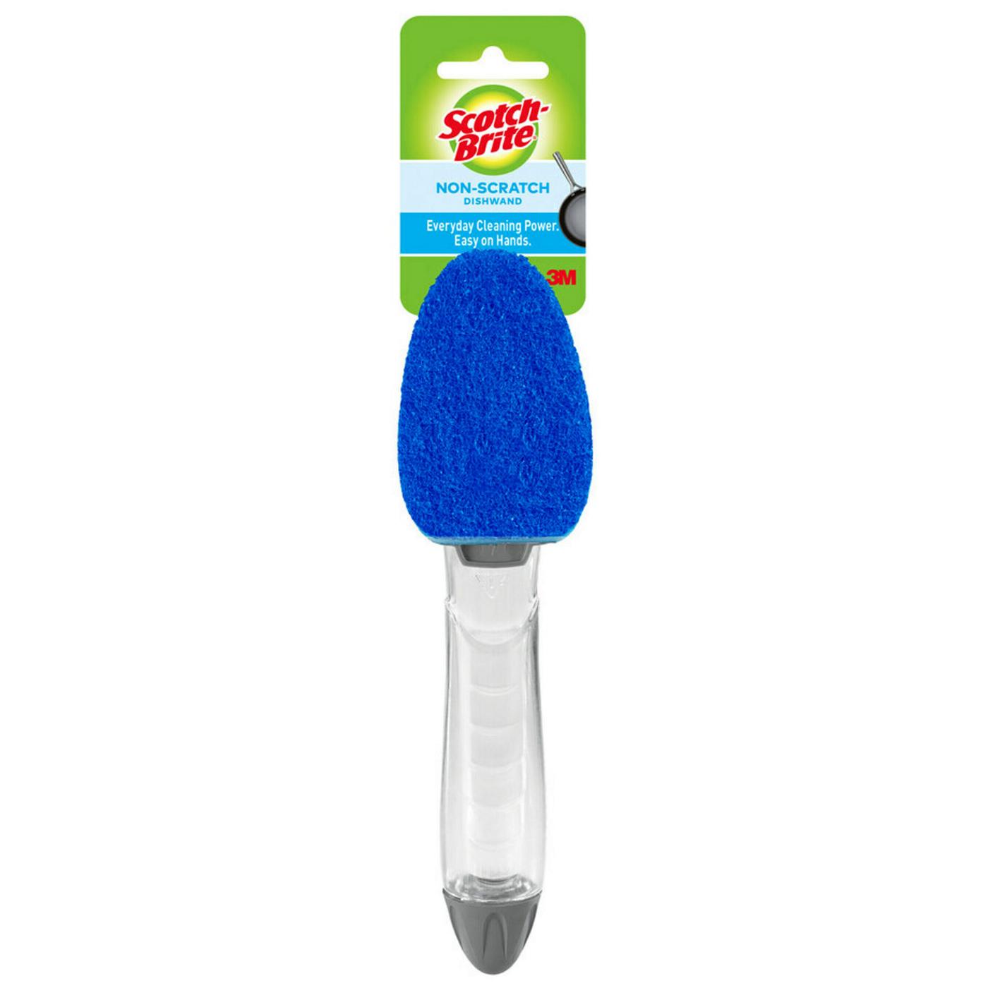 Scotch-Brite Greener Clean, Non-Scratch Dishwand Refills, Fits All  Scotch-Brite 